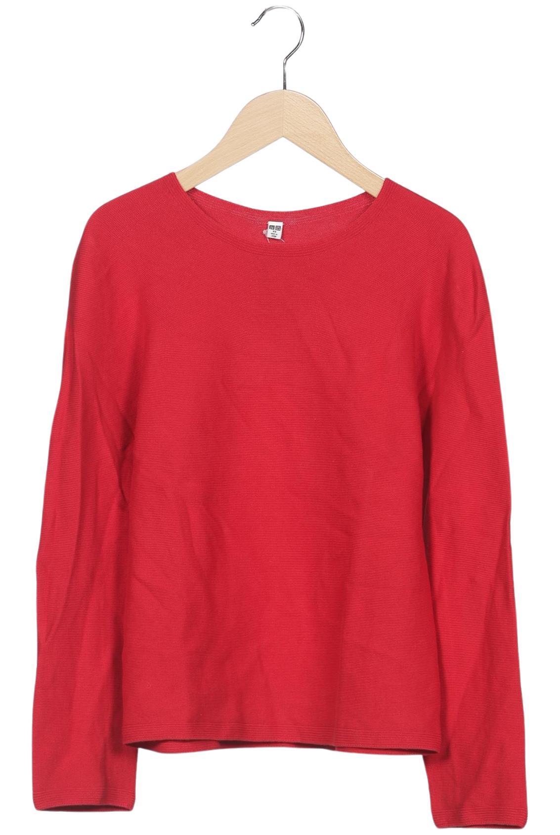 

uniqlo Damen Pullover, rot, Gr. 34