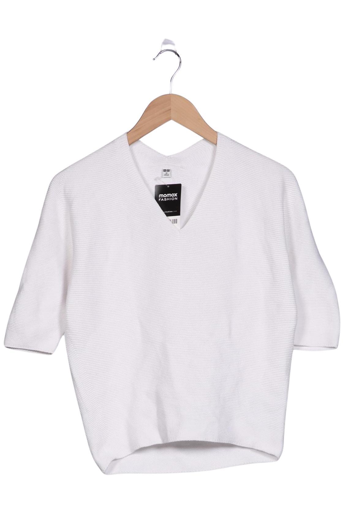 

uniqlo Damen Pullover, weiß, Gr. 34