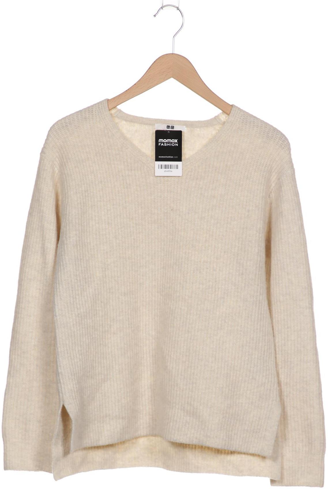 

uniqlo Damen Pullover, cremeweiß, Gr. 34