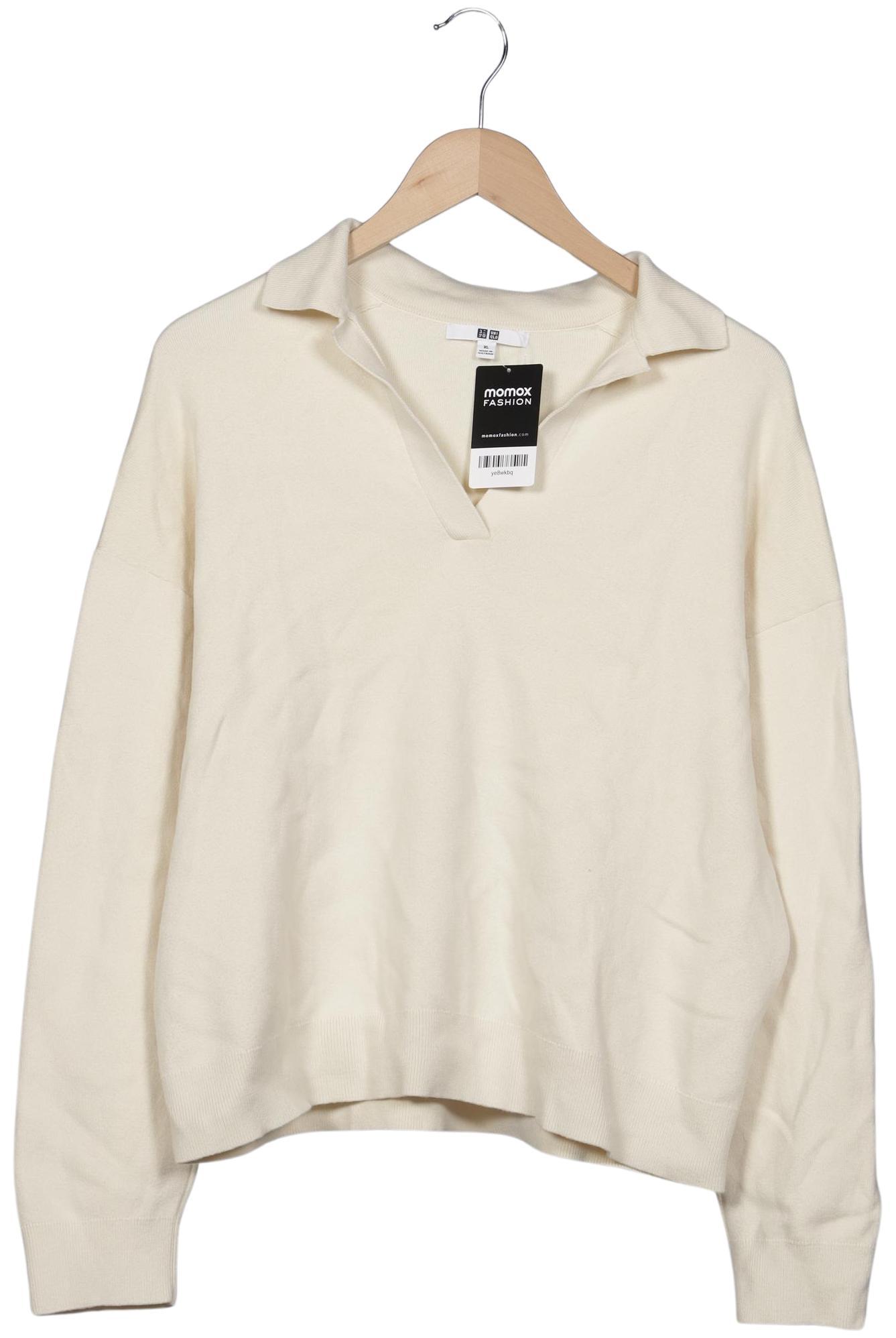 

uniqlo Damen Pullover, cremeweiß, Gr. 44