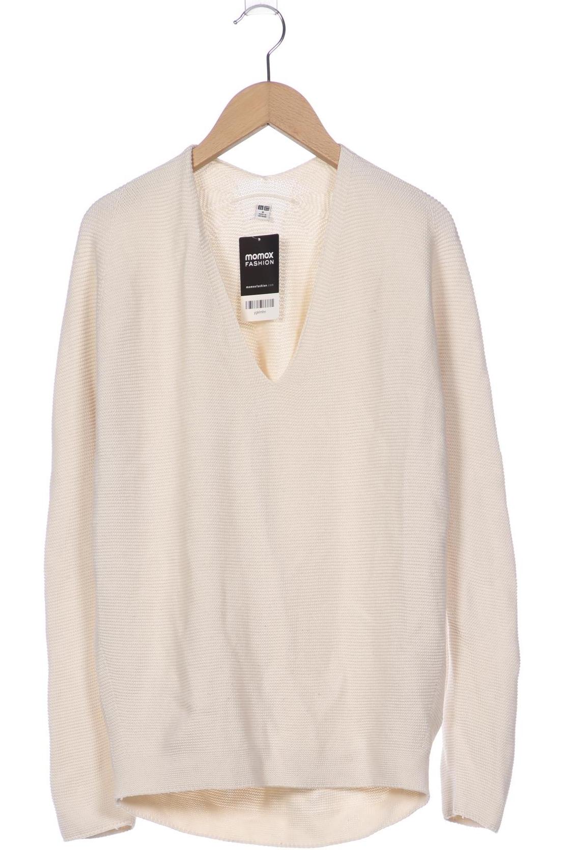 

uniqlo Damen Pullover, cremeweiß, Gr. 38