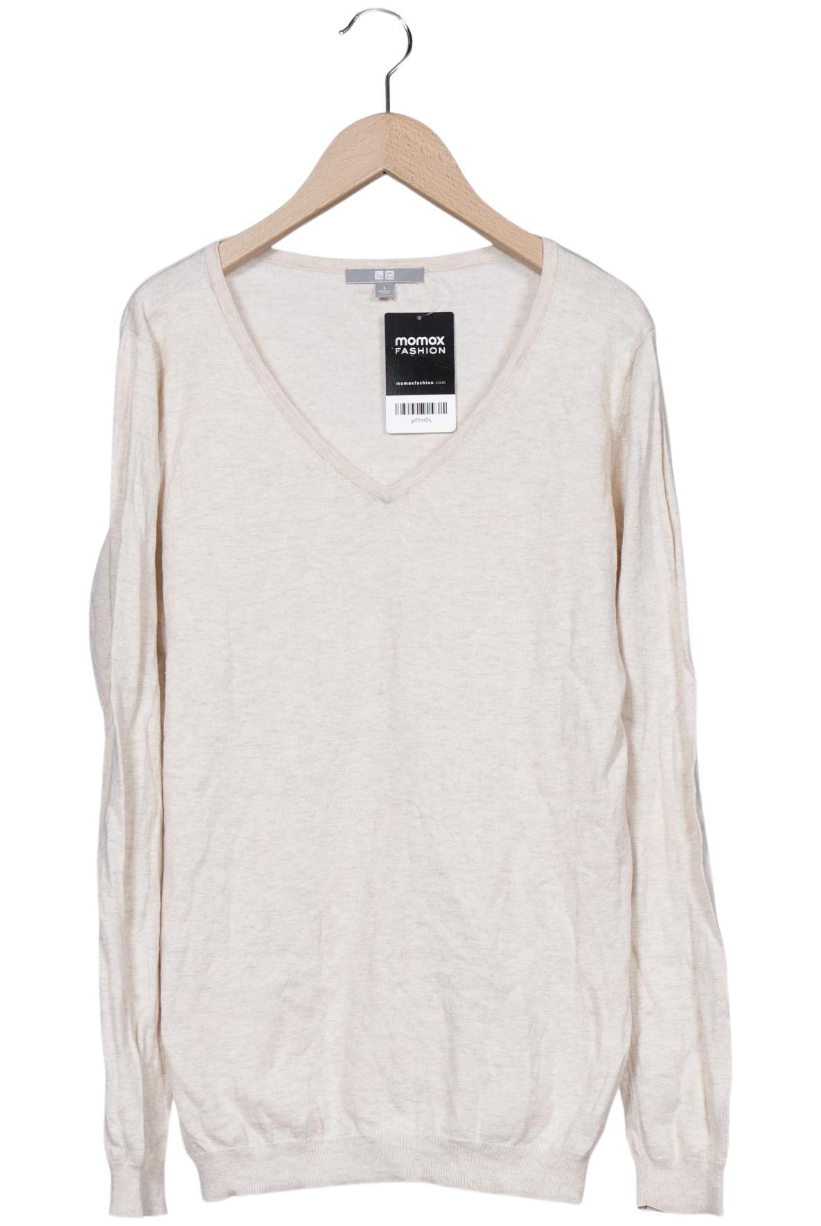 

uniqlo Damen Pullover, beige, Gr. 42