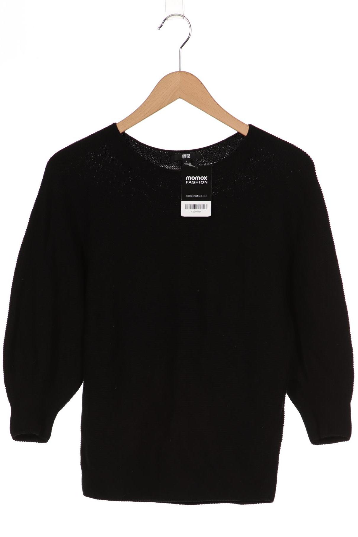 

uniqlo Damen Pullover, schwarz