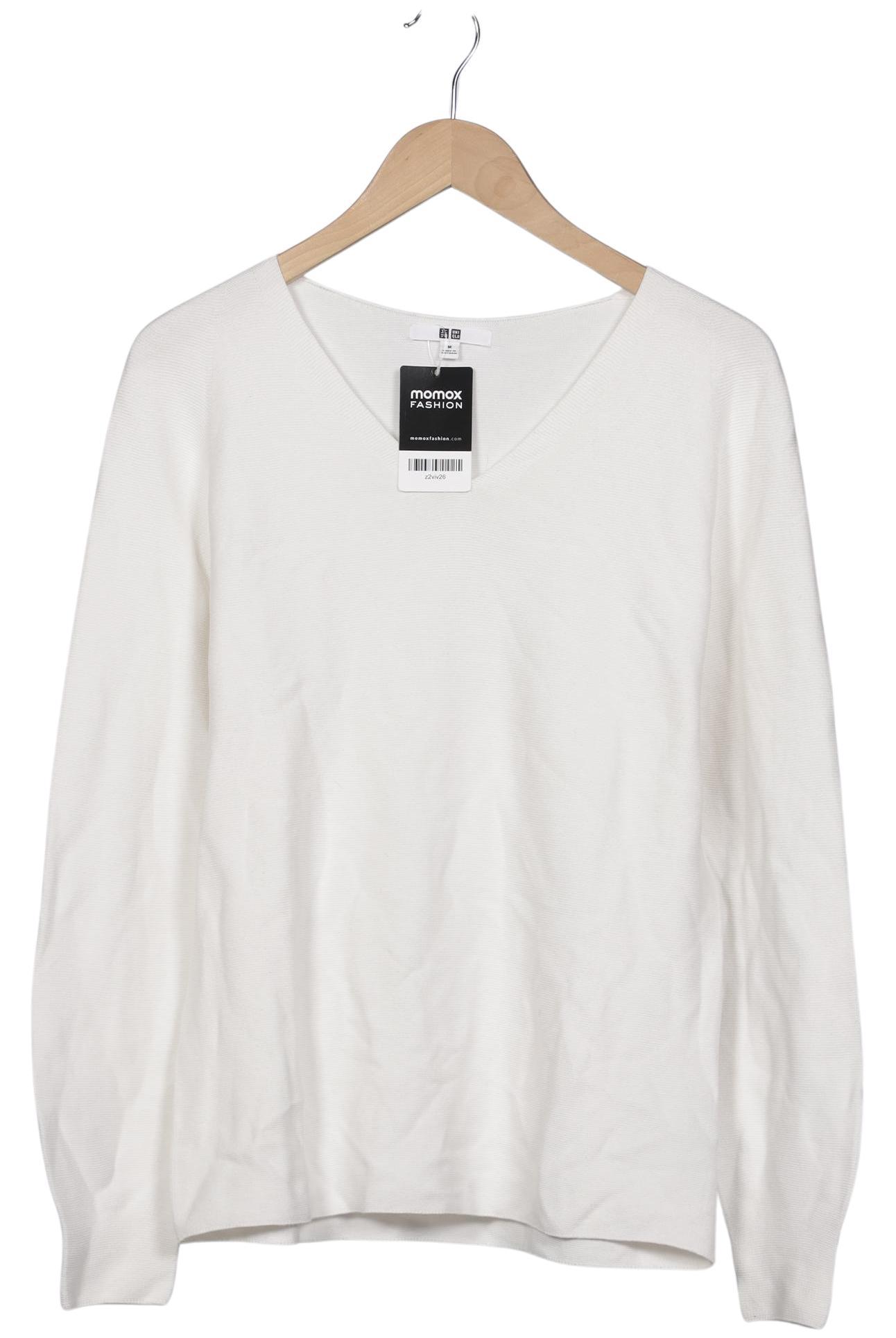 

uniqlo Damen Pullover, weiß, Gr. 38
