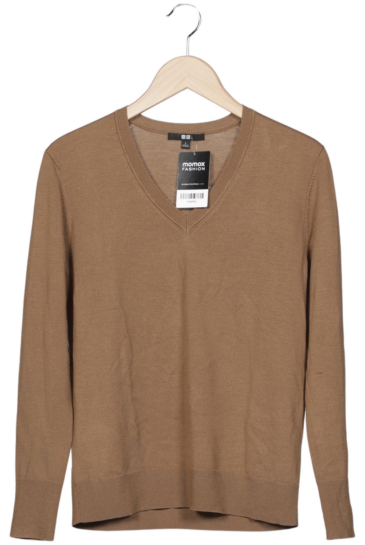 

uniqlo Damen Pullover, braun, Gr. 42