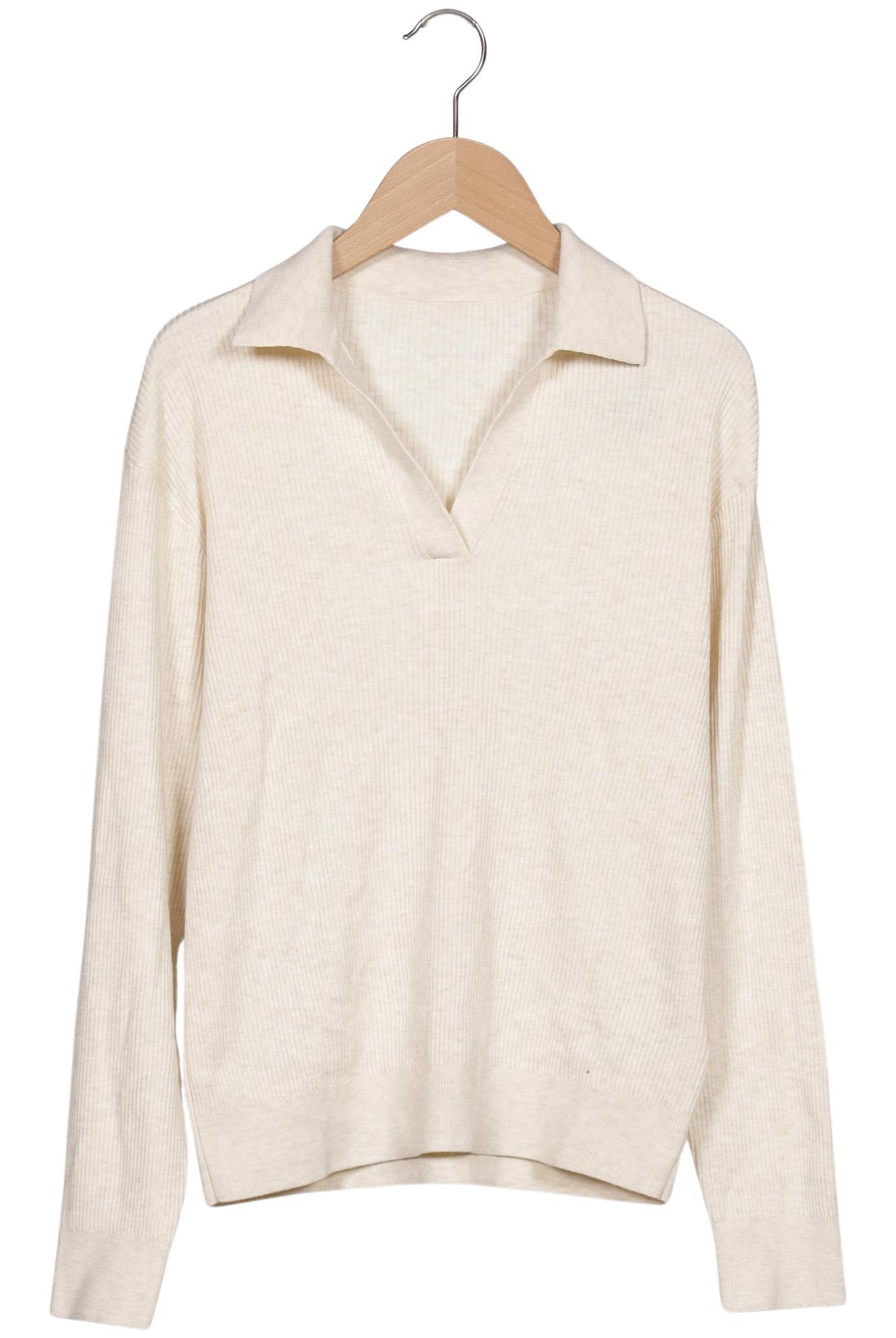 

uniqlo Damen Pullover, cremeweiß, Gr. 36