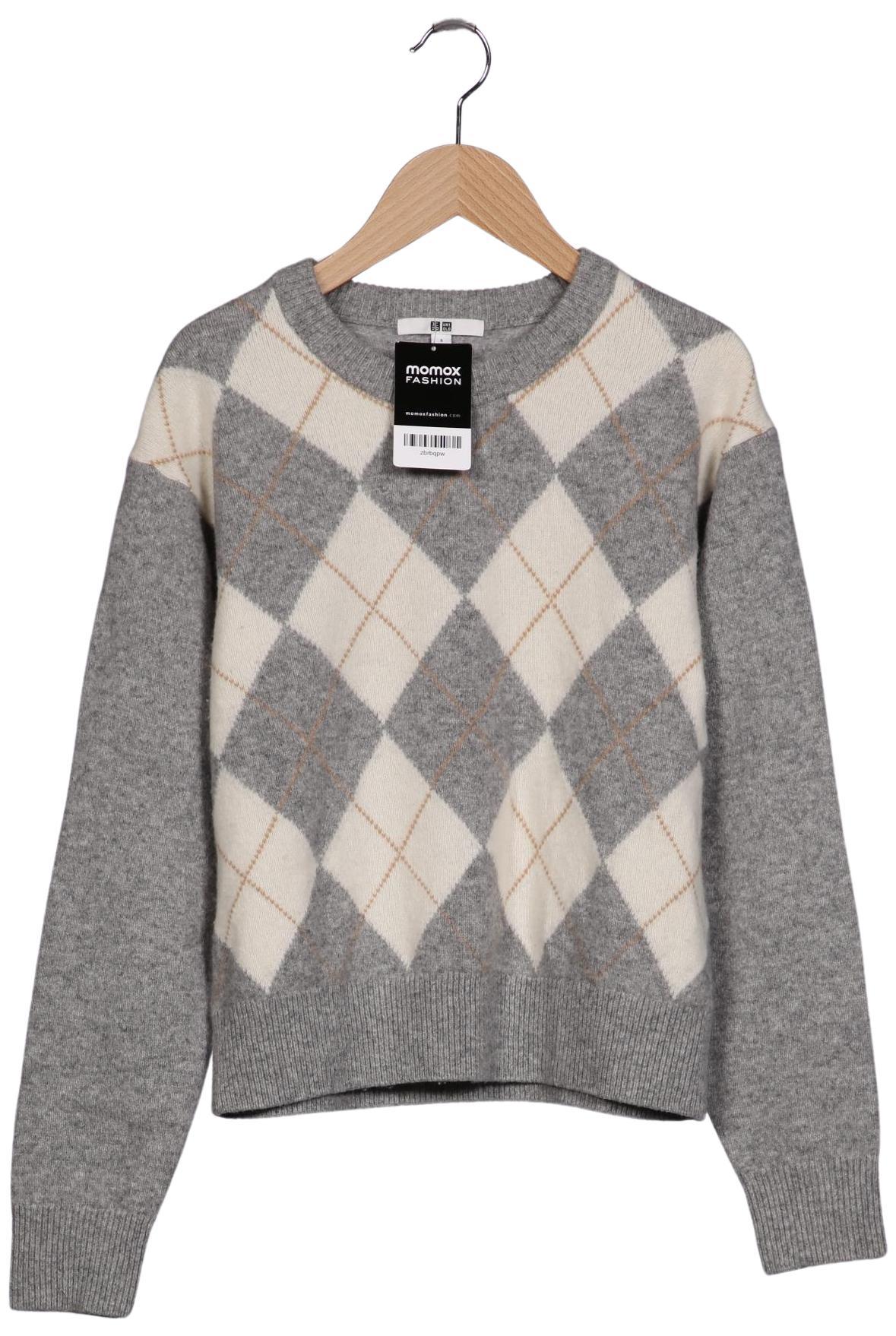 

uniqlo Damen Pullover, grau, Gr. 36