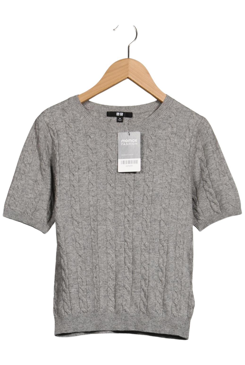 

uniqlo Damen Pullover, grau, Gr. 34
