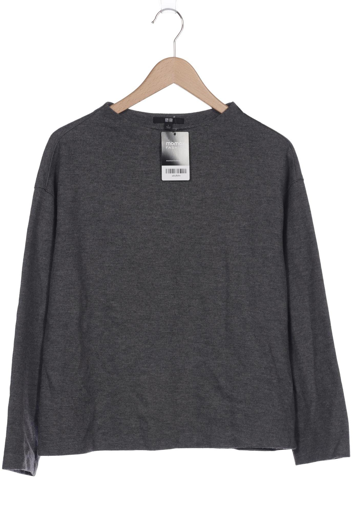 

uniqlo Damen Pullover, grau