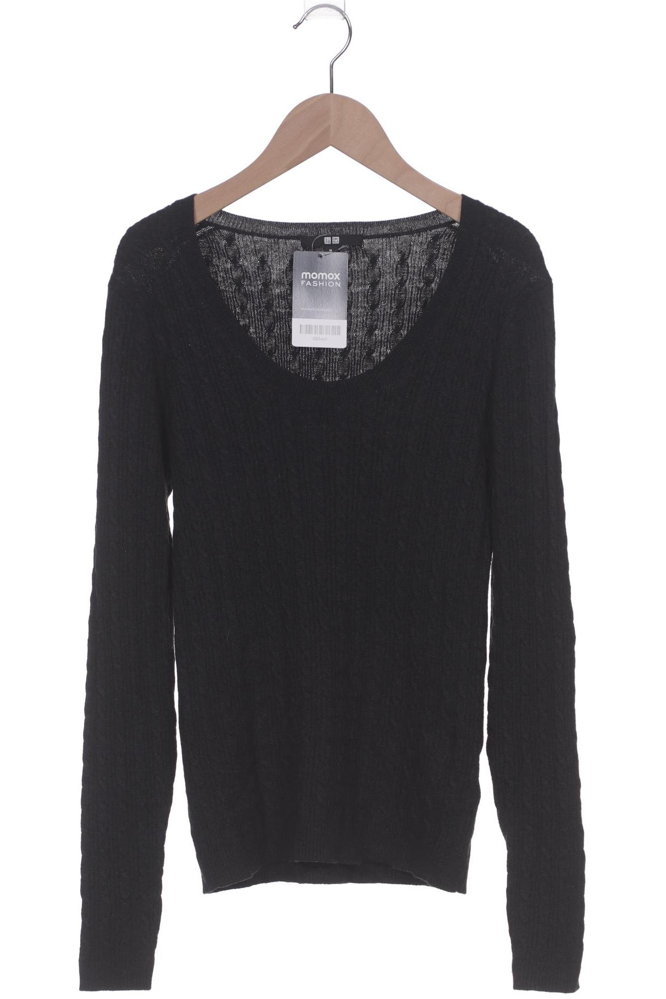 

uniqlo Damen Pullover, schwarz, Gr. 38