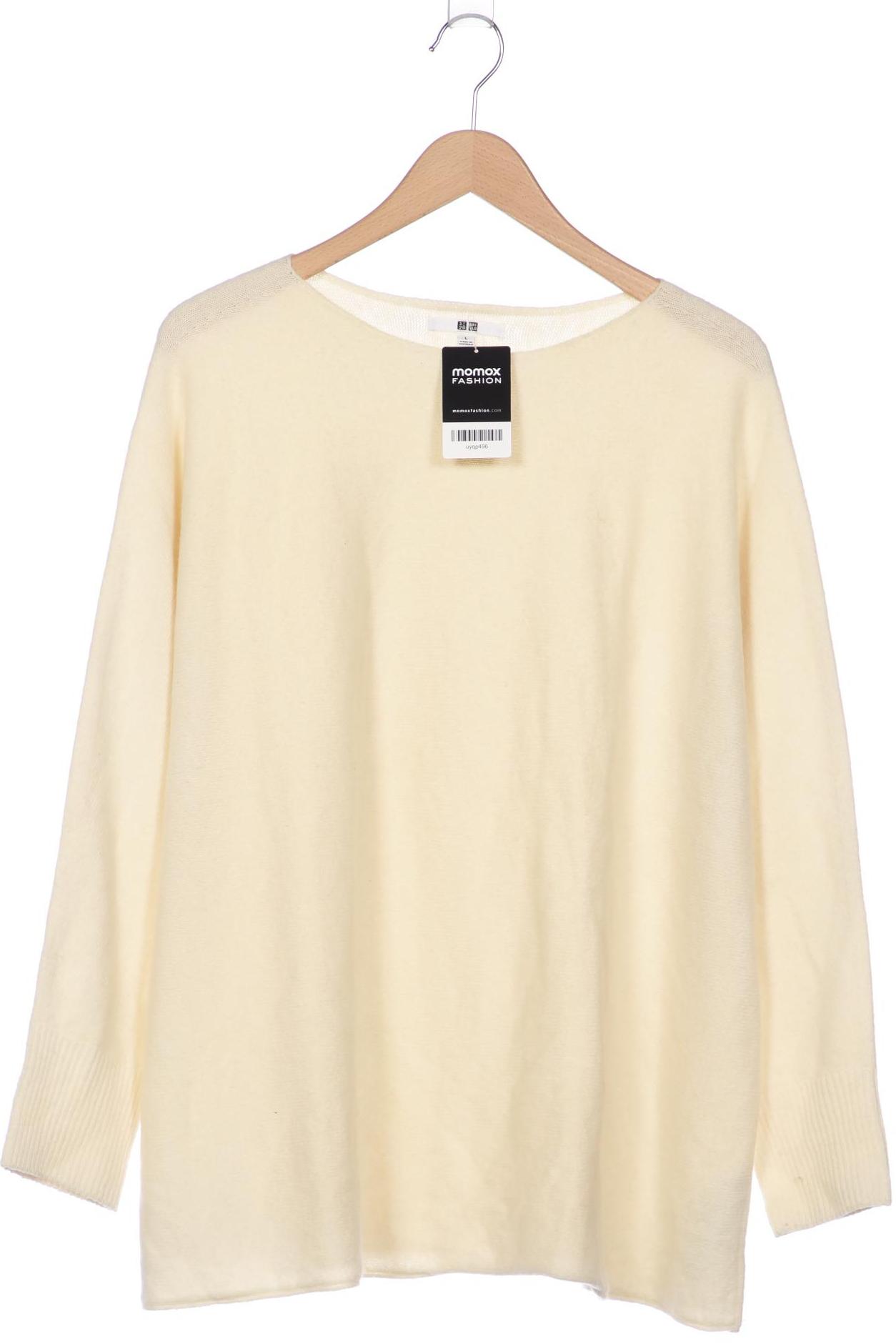 

uniqlo Damen Pullover, cremeweiß, Gr. 42