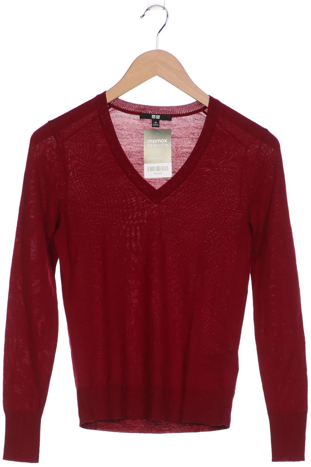 

uniqlo Damen Pullover, bordeaux, Gr. 34