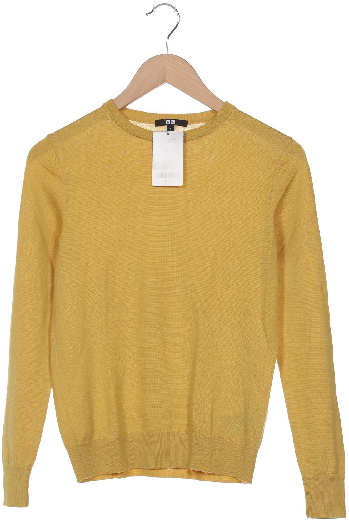 

uniqlo Damen Pullover, gelb, Gr. 38