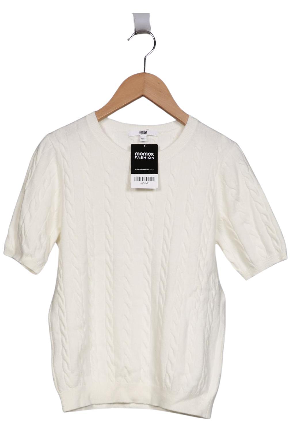 

uniqlo Damen Pullover, cremeweiß, Gr. 42