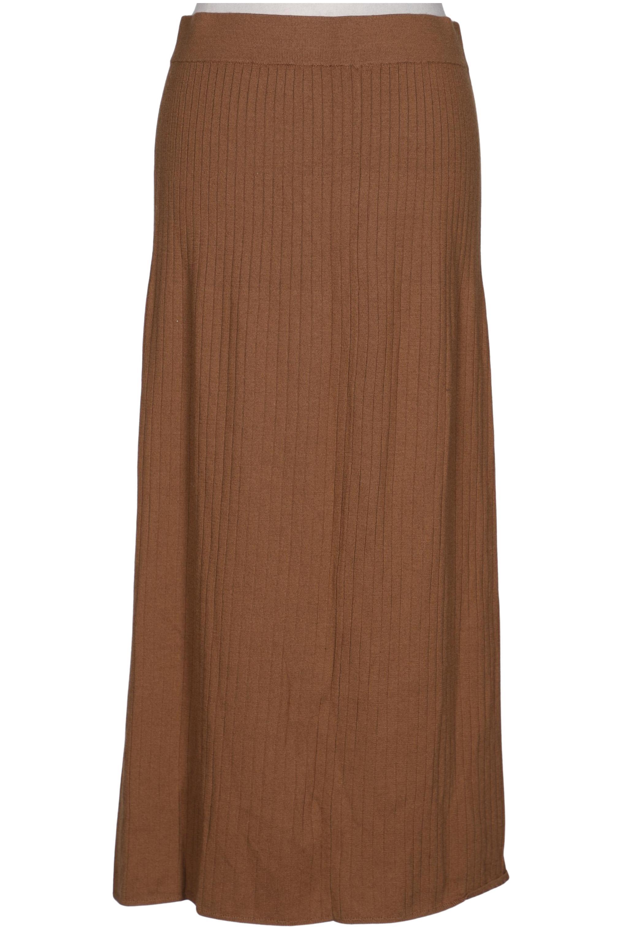 

uniqlo Damen Rock, braun, Gr. 38