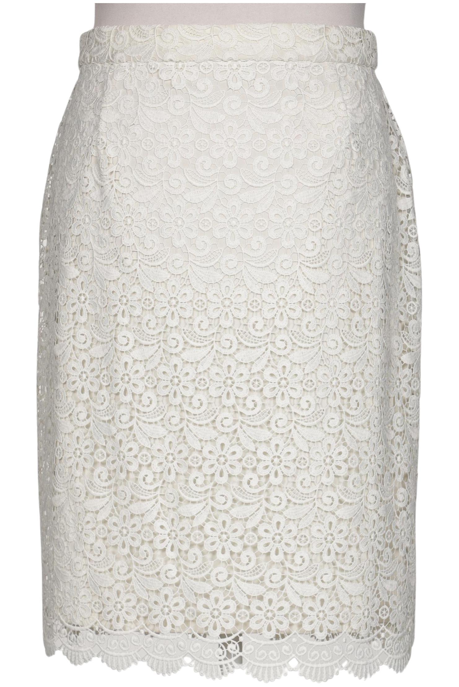 

uniqlo Damen Rock, cremeweiß, Gr. 44