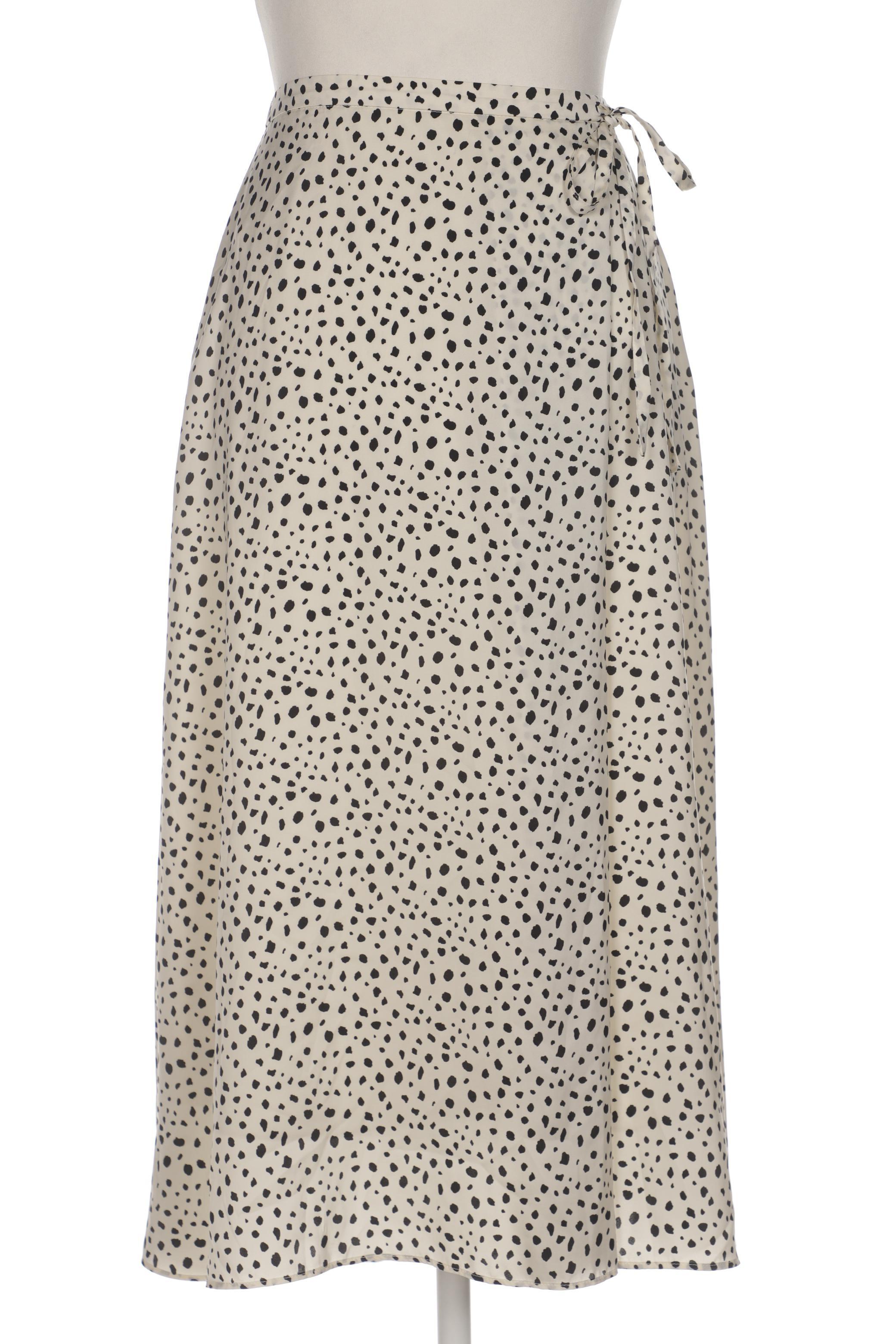 

uniqlo Damen Rock, cremeweiß, Gr. 34