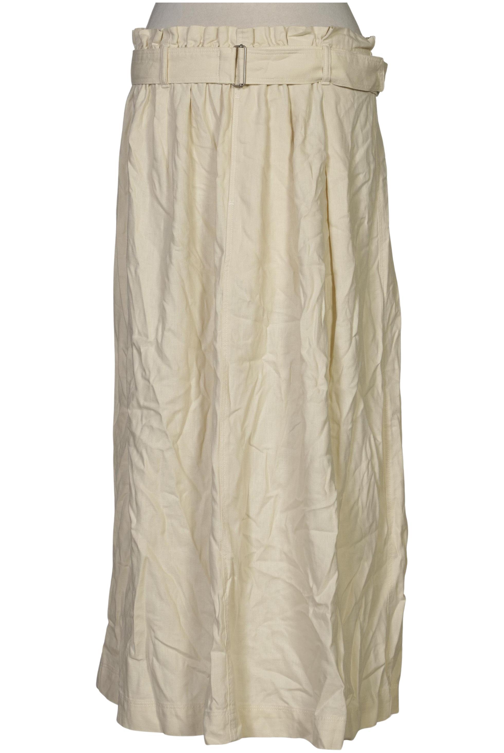 

uniqlo Damen Rock, cremeweiß, Gr. 38