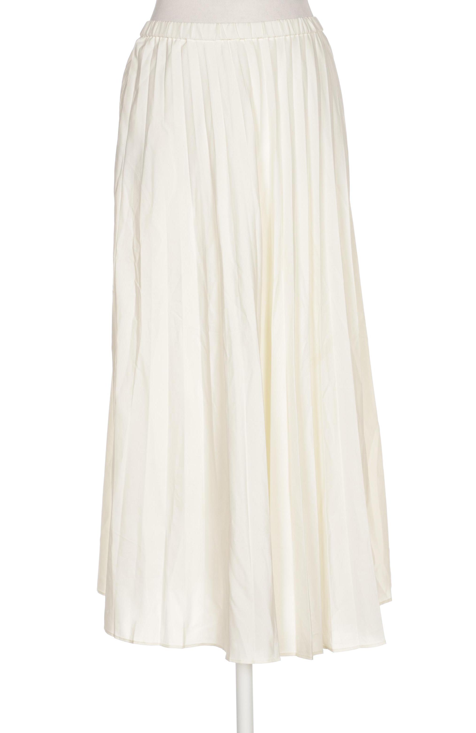 

uniqlo Damen Rock, cremeweiß, Gr. 38
