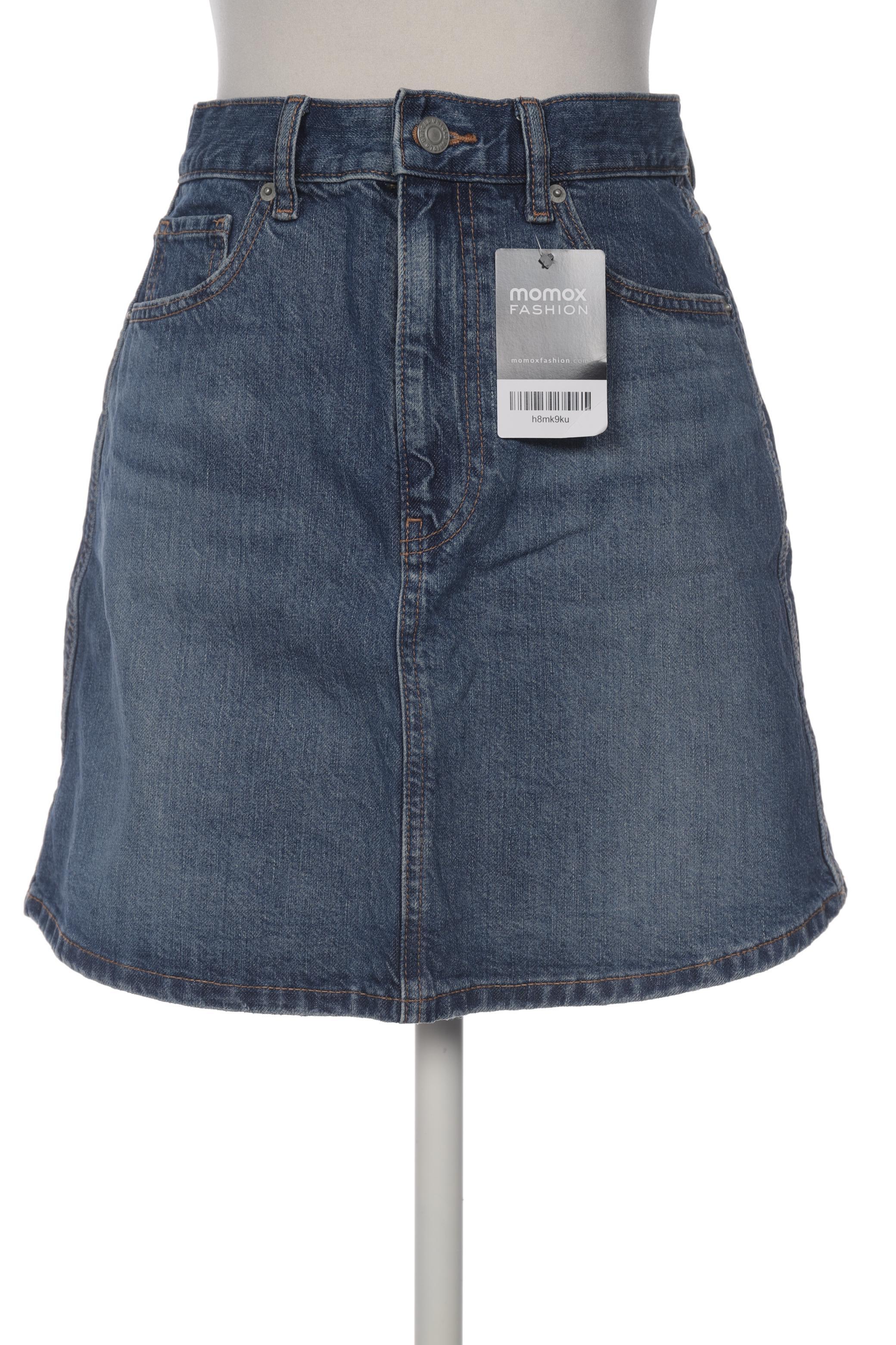 

uniqlo Damen Rock, blau, Gr. 24