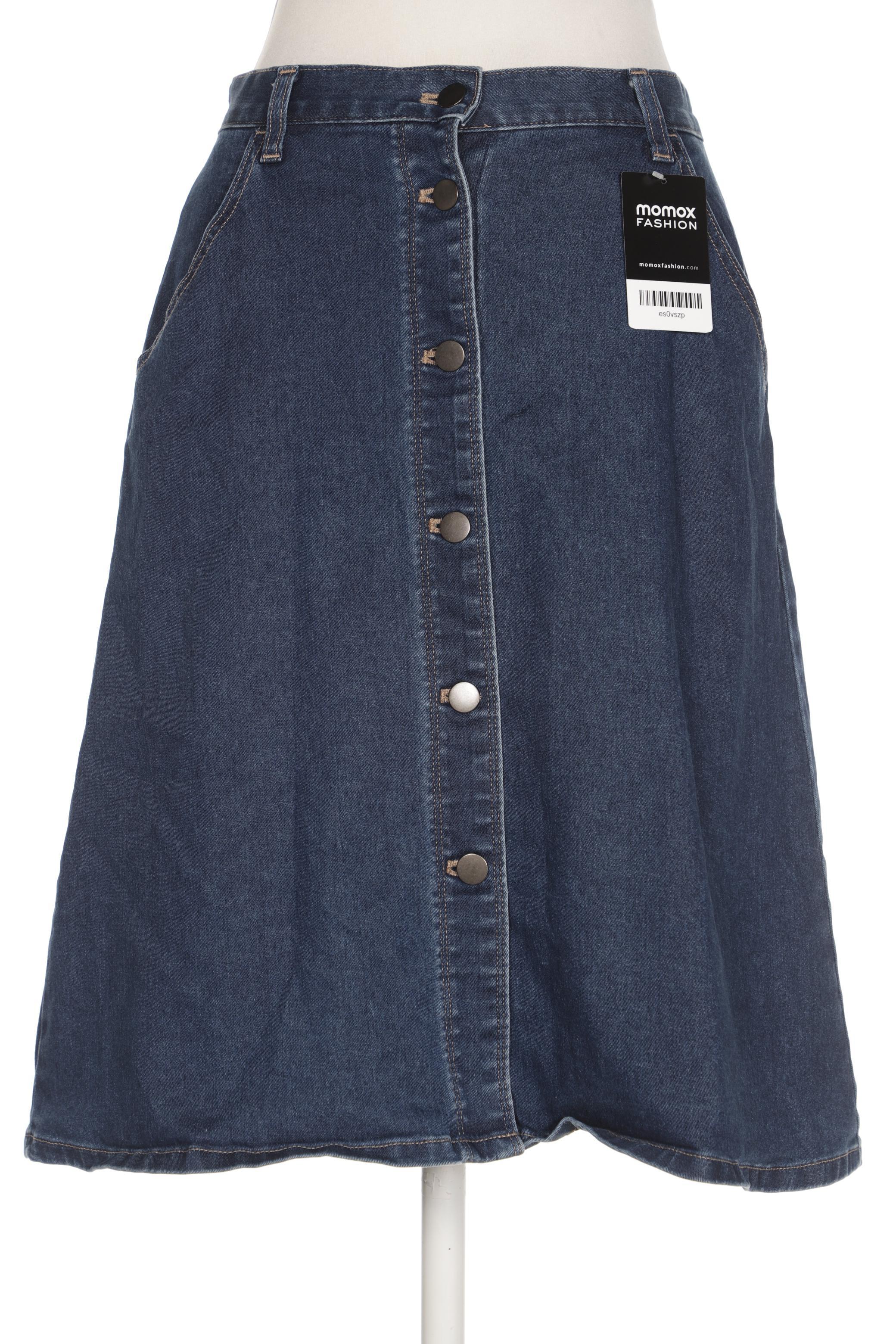 

uniqlo Damen Rock, marineblau, Gr. 24