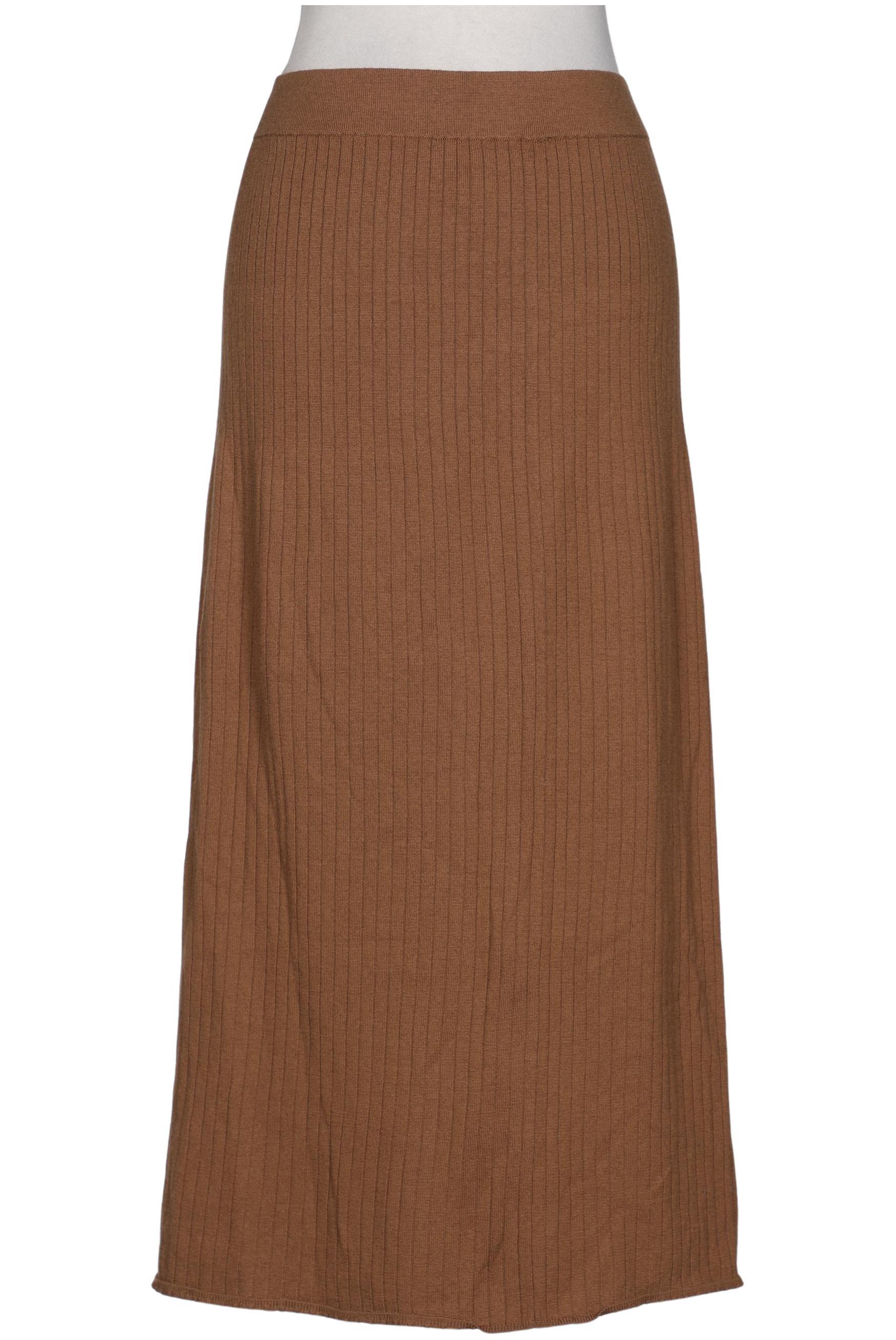 

uniqlo Damen Rock, braun, Gr. 38