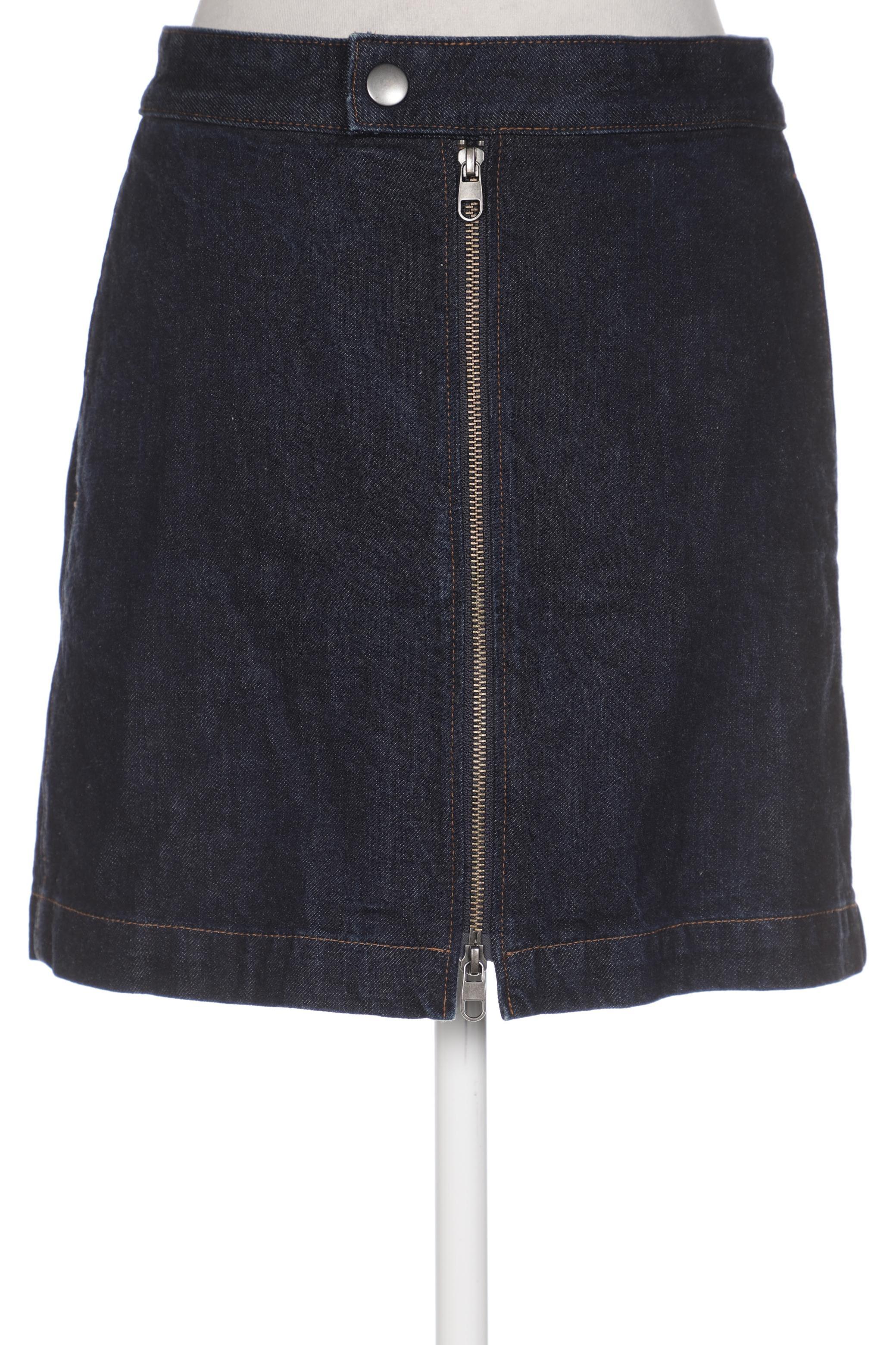 

uniqlo Damen Rock, marineblau, Gr. 24