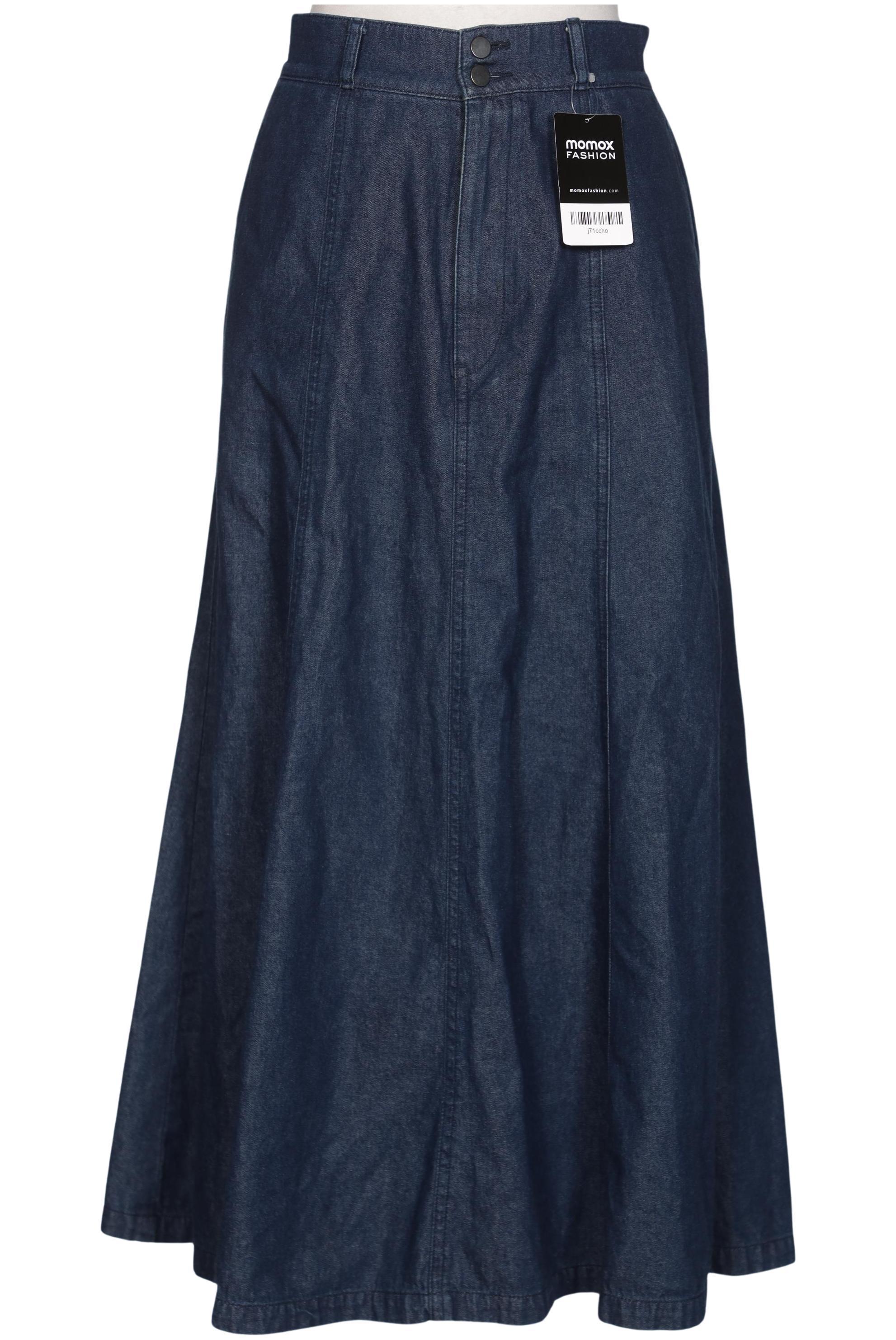 

uniqlo Damen Rock, marineblau, Gr. 24