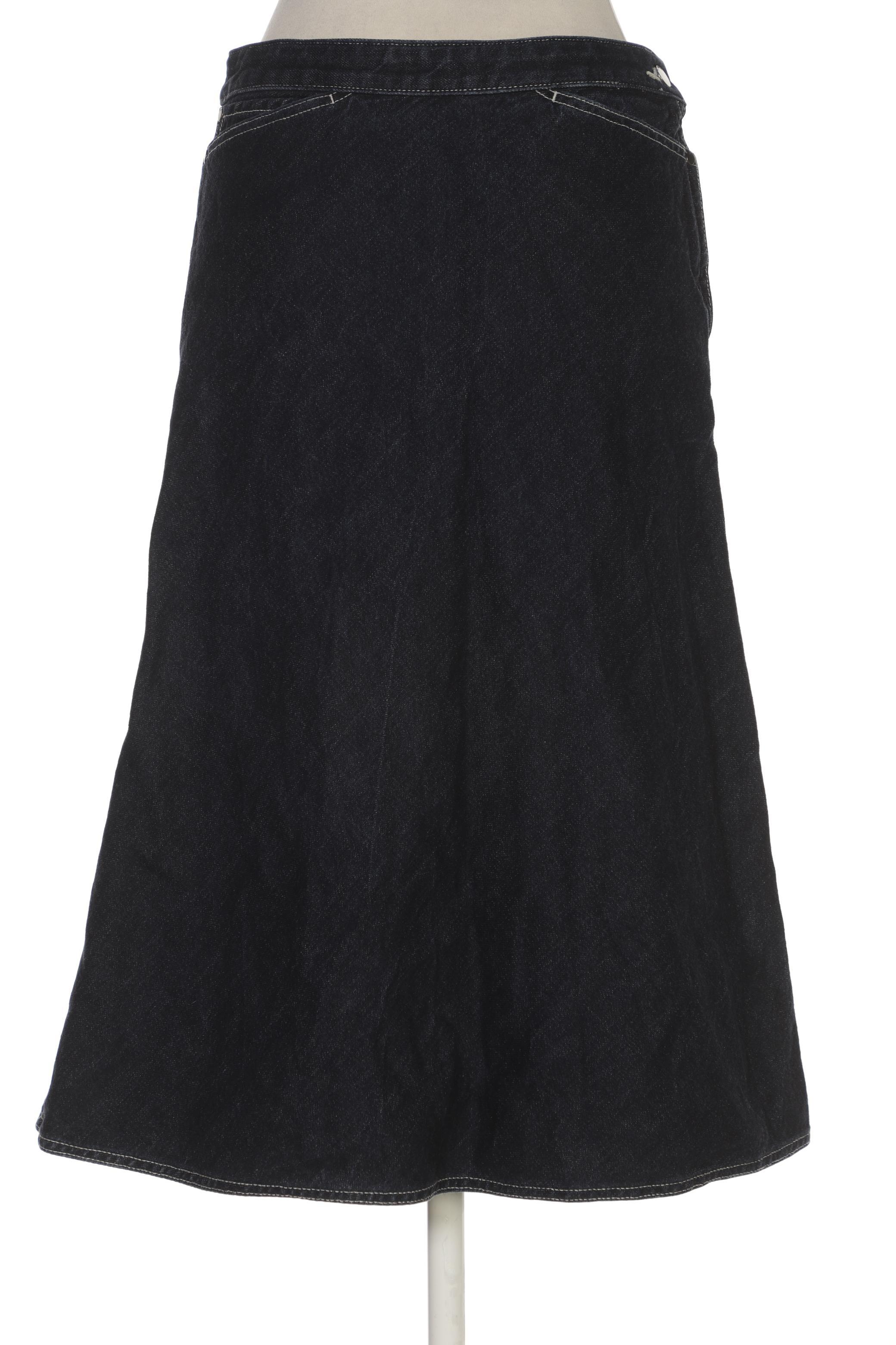 

uniqlo Damen Rock, marineblau, Gr. 27