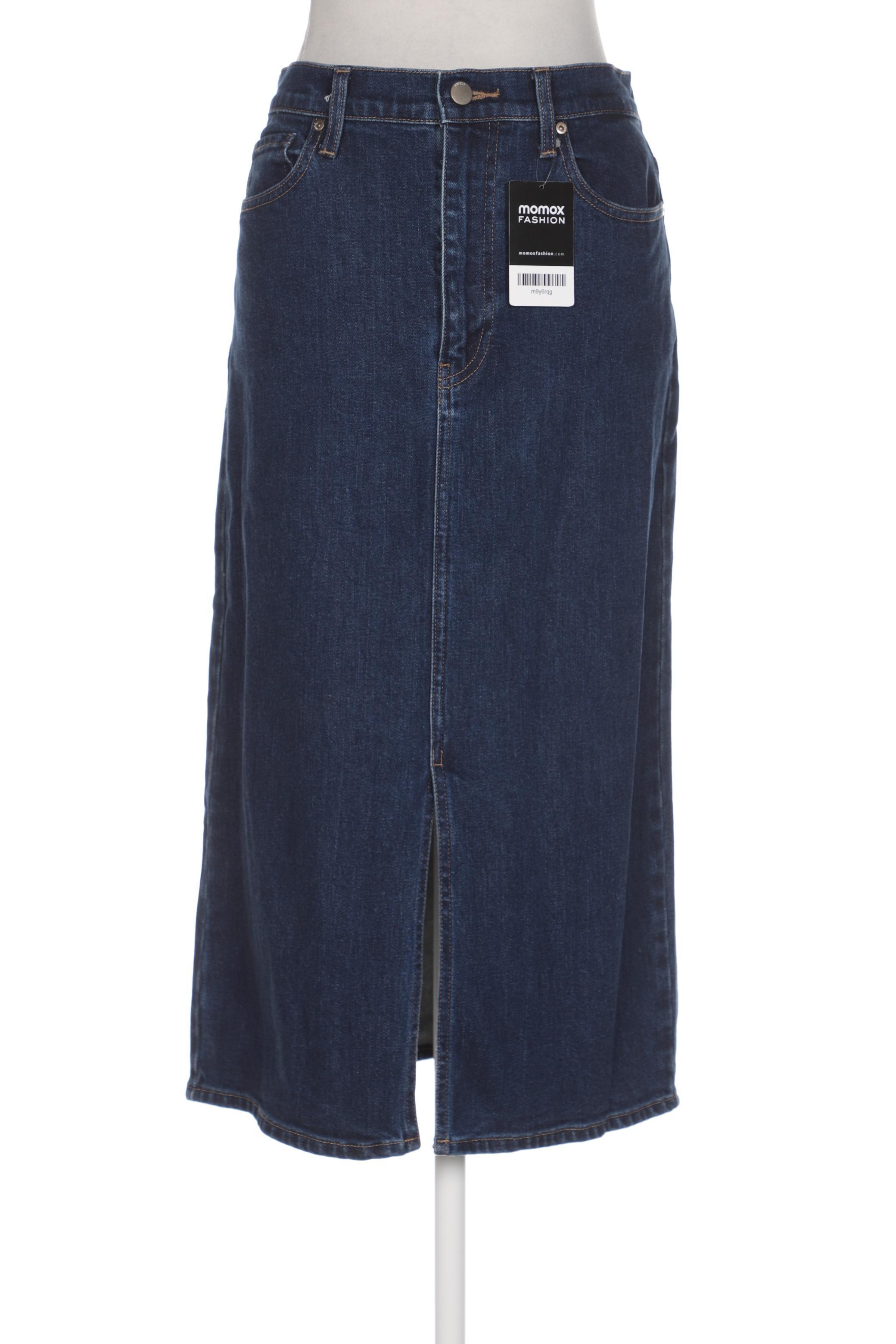 

uniqlo Damen Rock, marineblau, Gr. 29