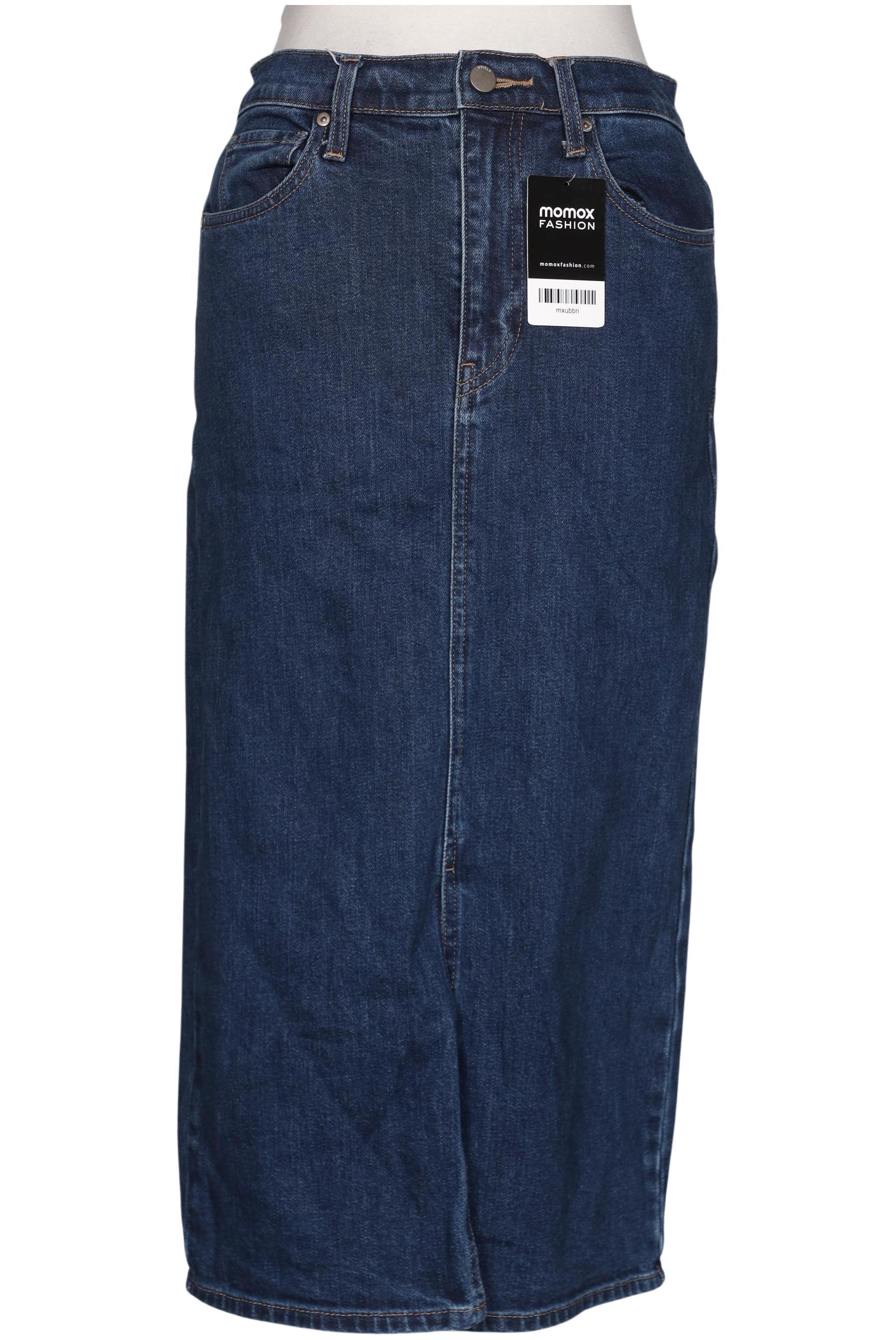 

uniqlo Damen Rock, blau, Gr. 25