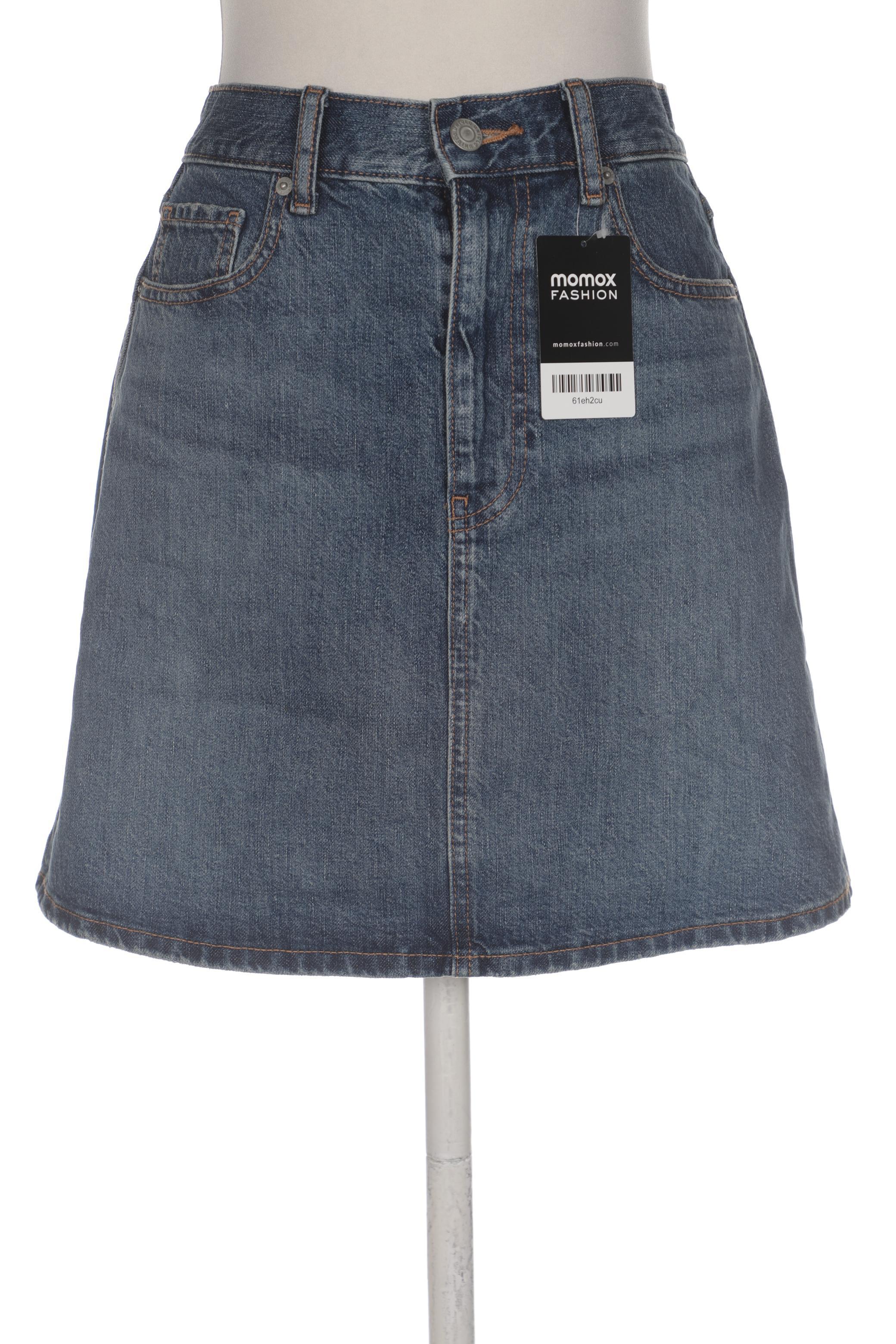 

uniqlo Damen Rock, blau, Gr. 24