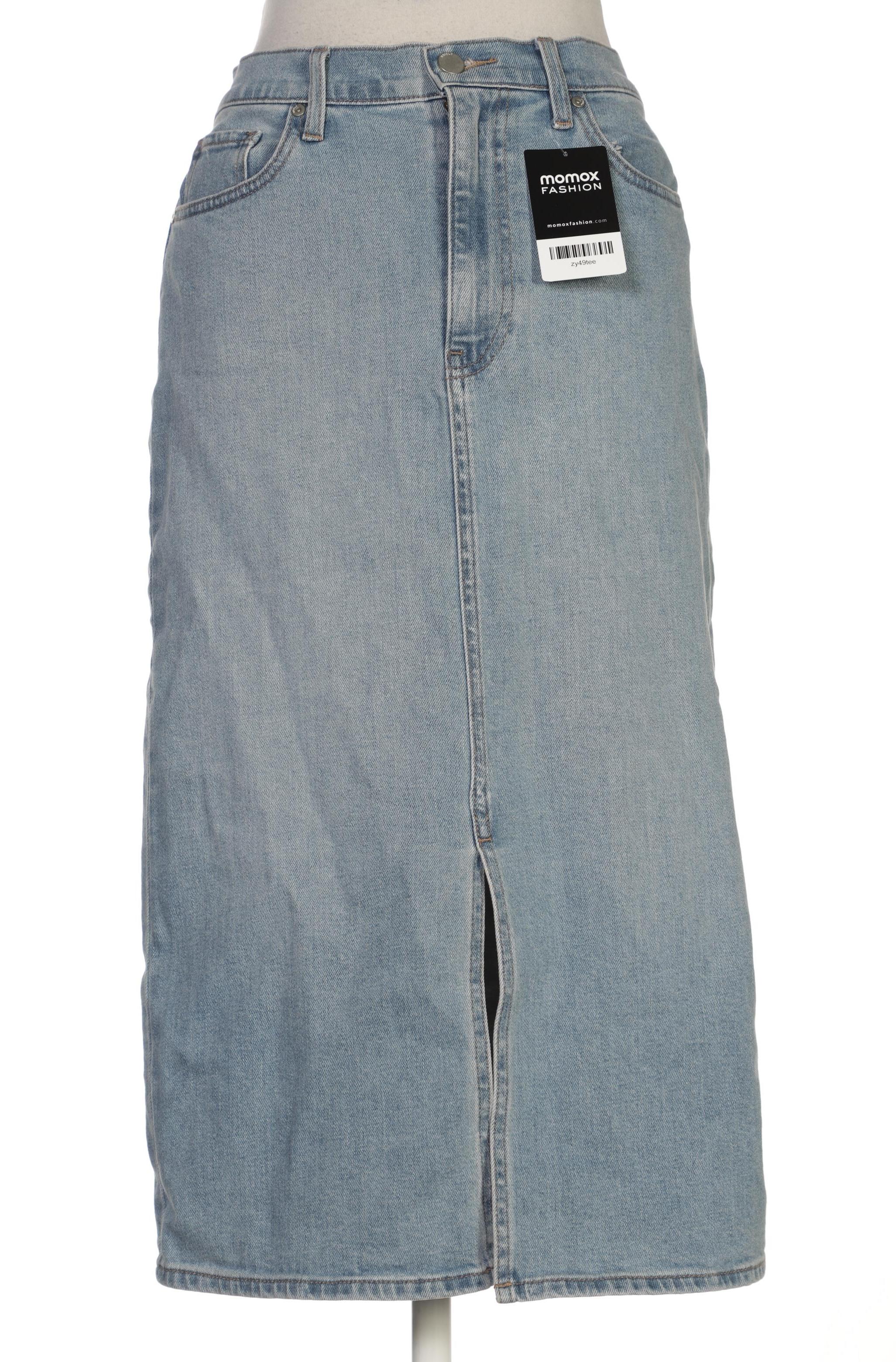 

uniqlo Damen Rock, blau, Gr. 28