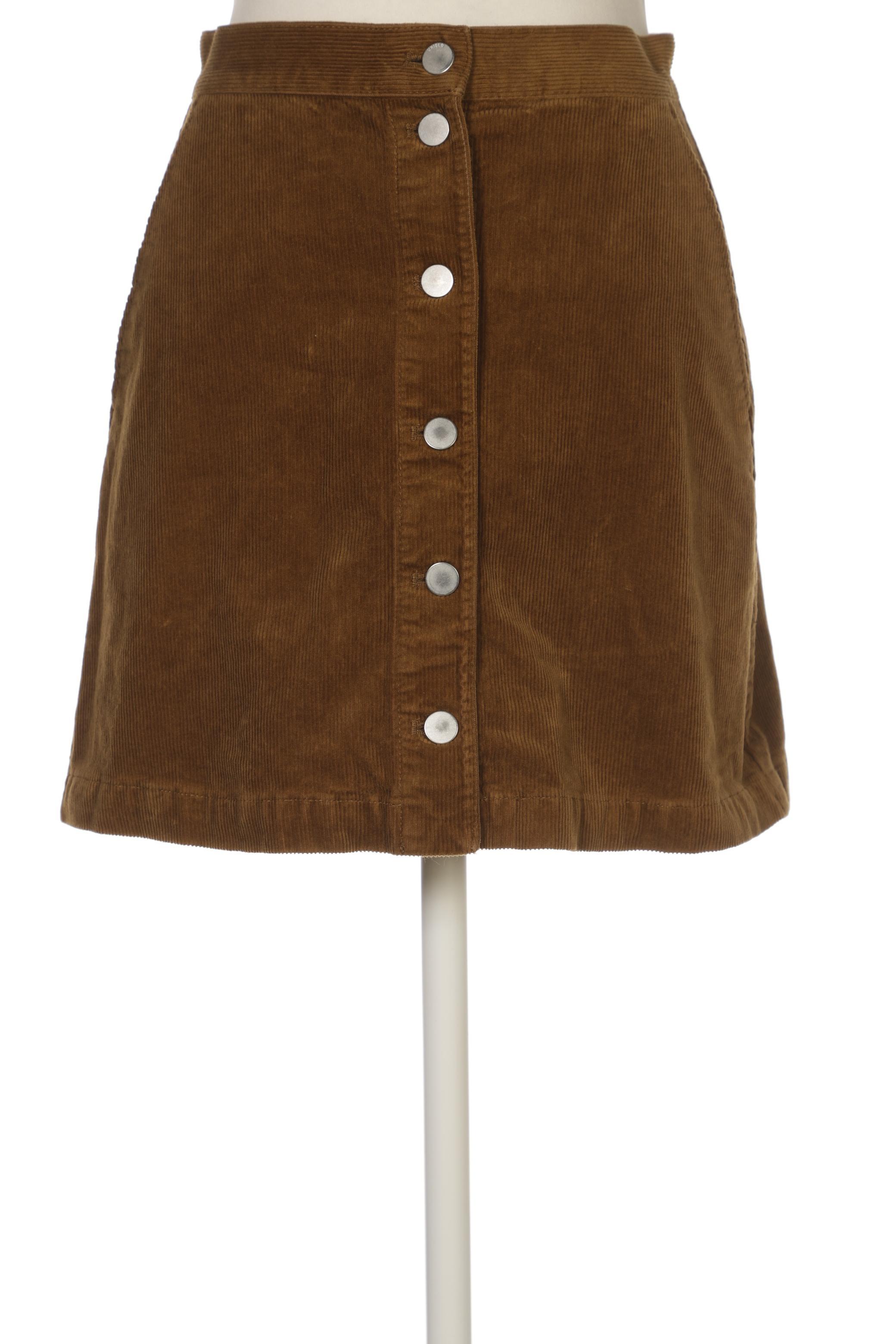 

uniqlo Damen Rock, braun, Gr. 24