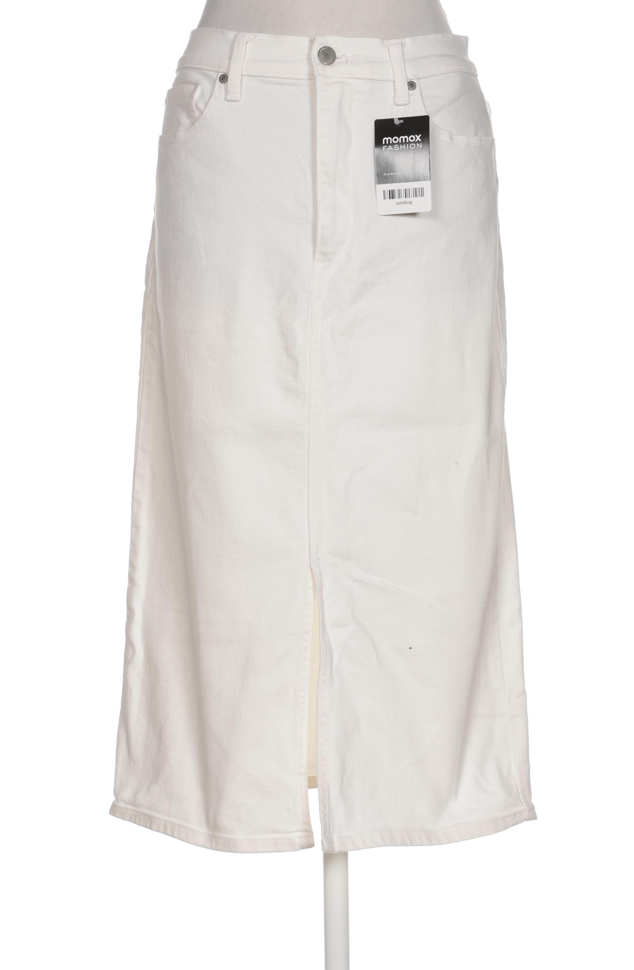 

uniqlo Damen Rock, cremeweiß, Gr. 29