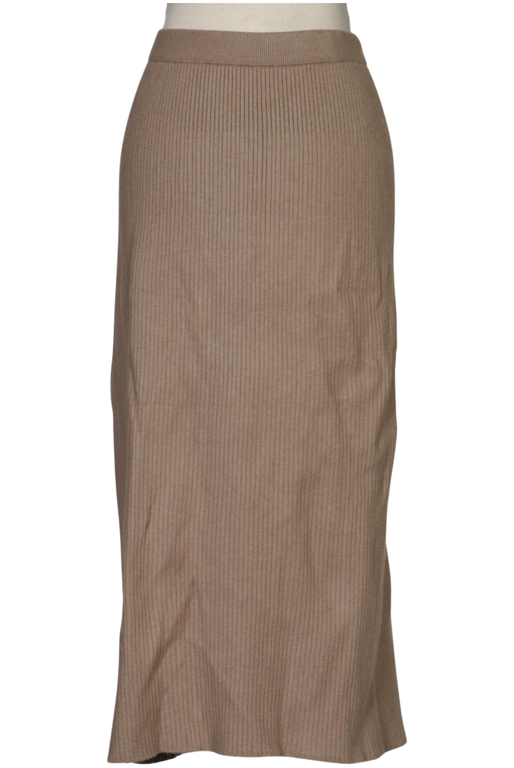 

uniqlo Damen Rock, braun, Gr. 38