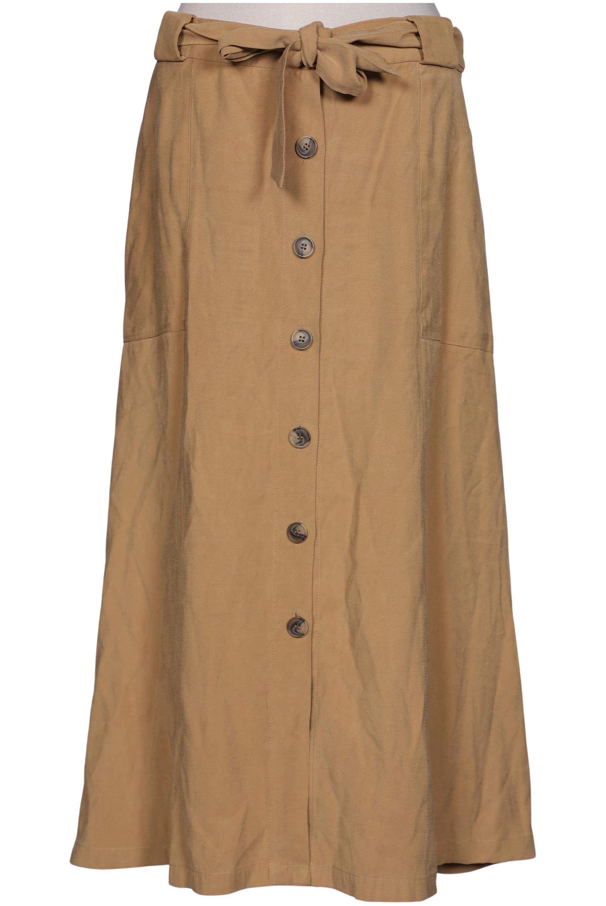 

uniqlo Damen Rock, beige, Gr. 29