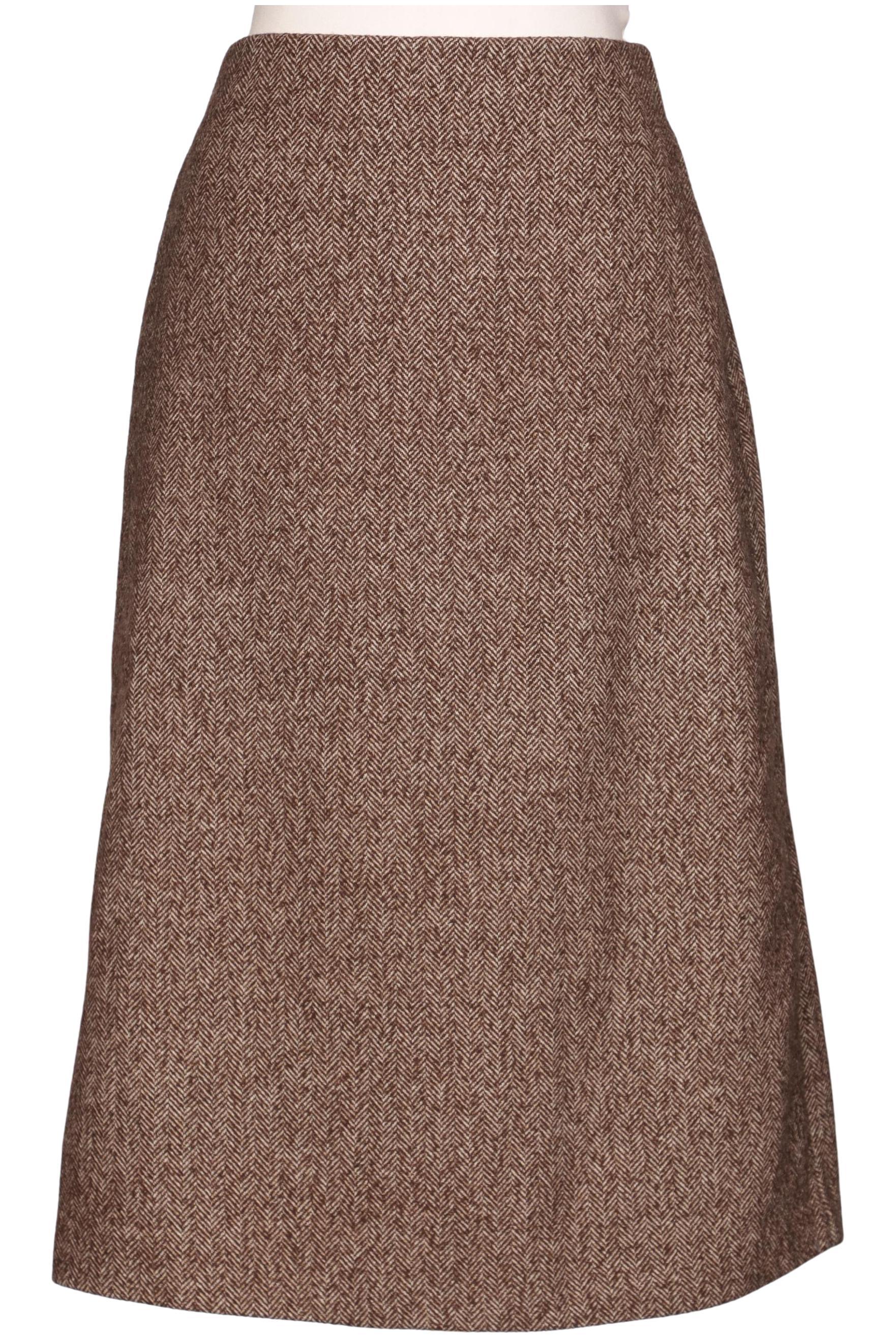 

uniqlo Damen Rock, braun, Gr. 24