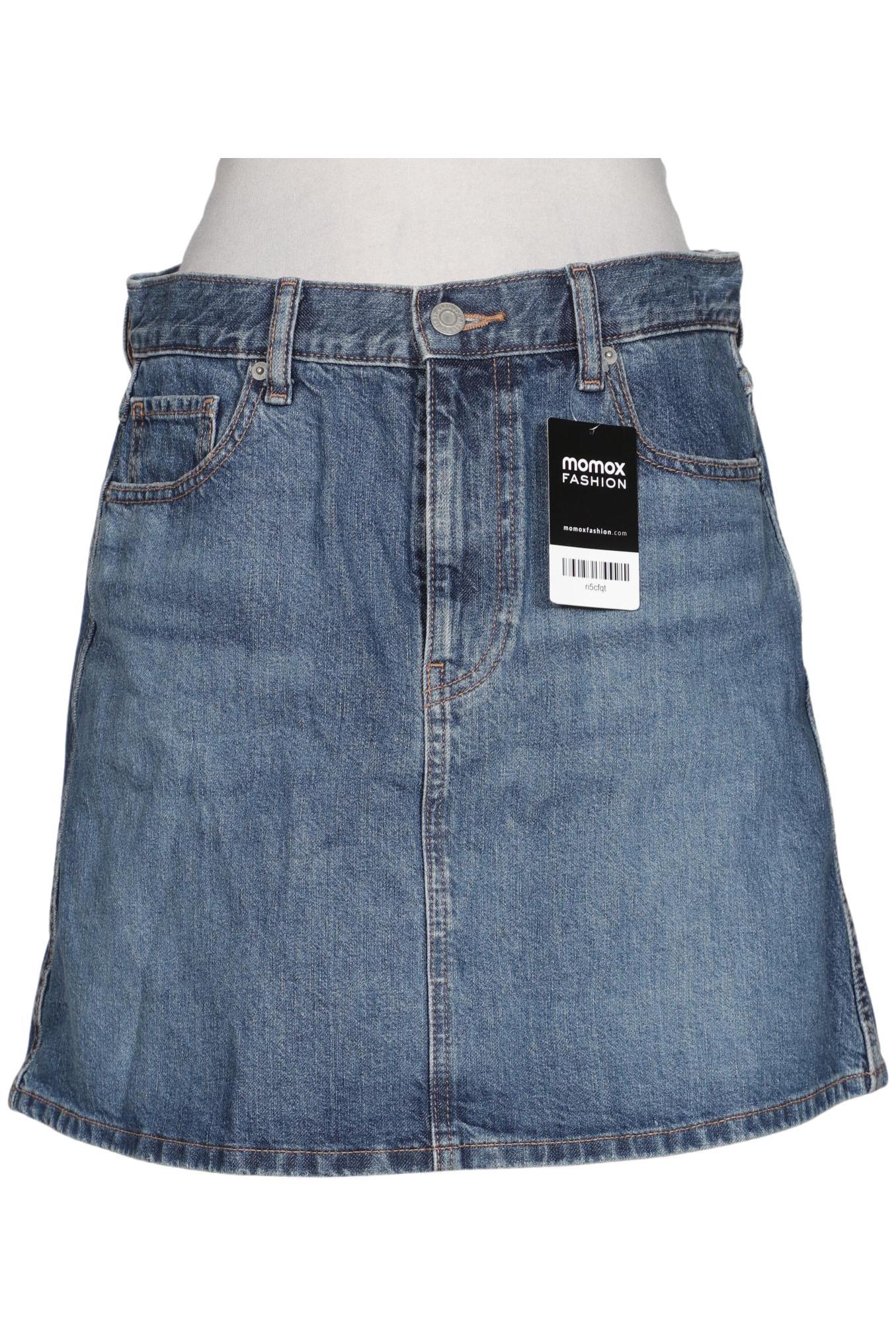 

uniqlo Damen Rock, blau, Gr. 27