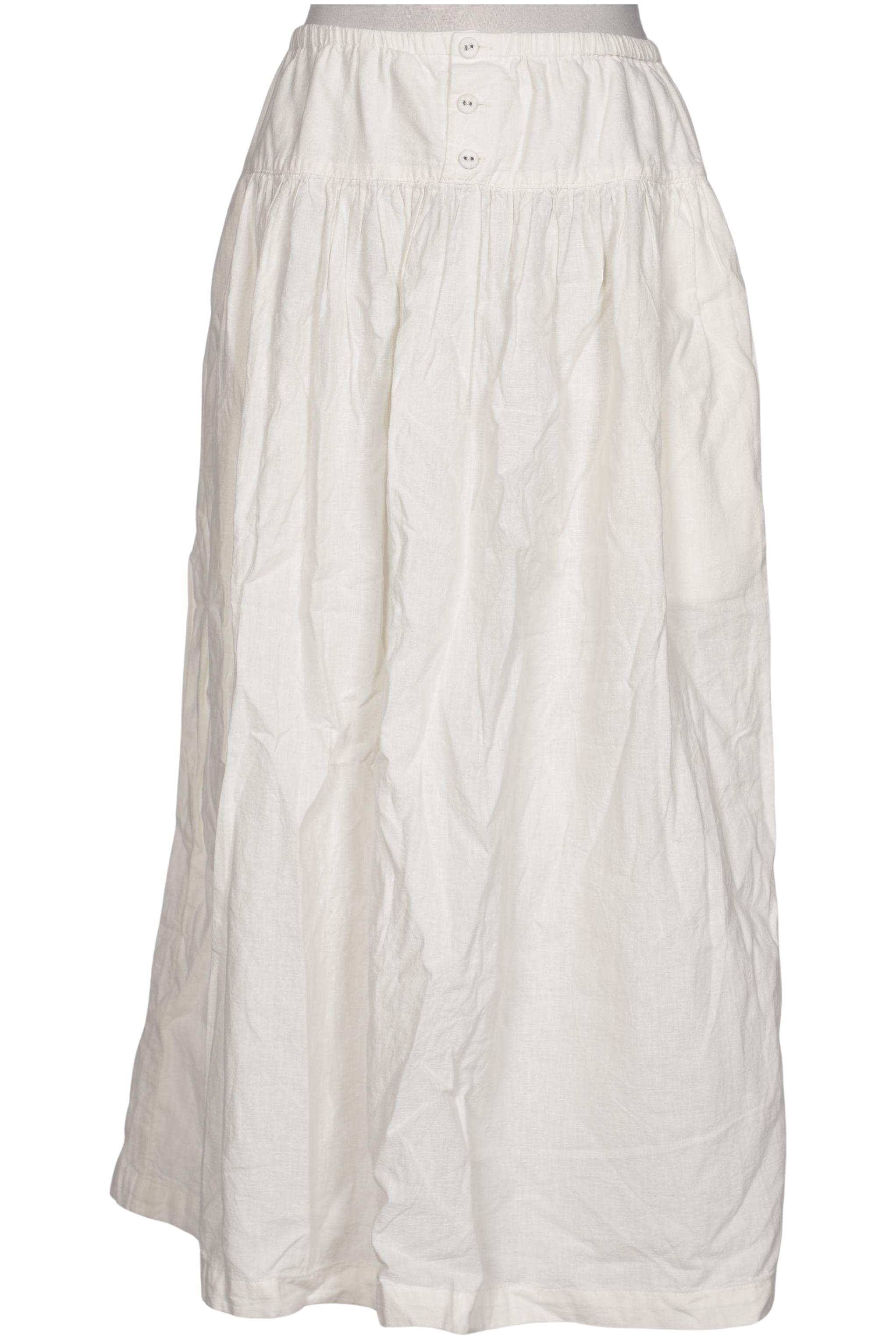 

uniqlo Damen Rock, cremeweiß, Gr. 34