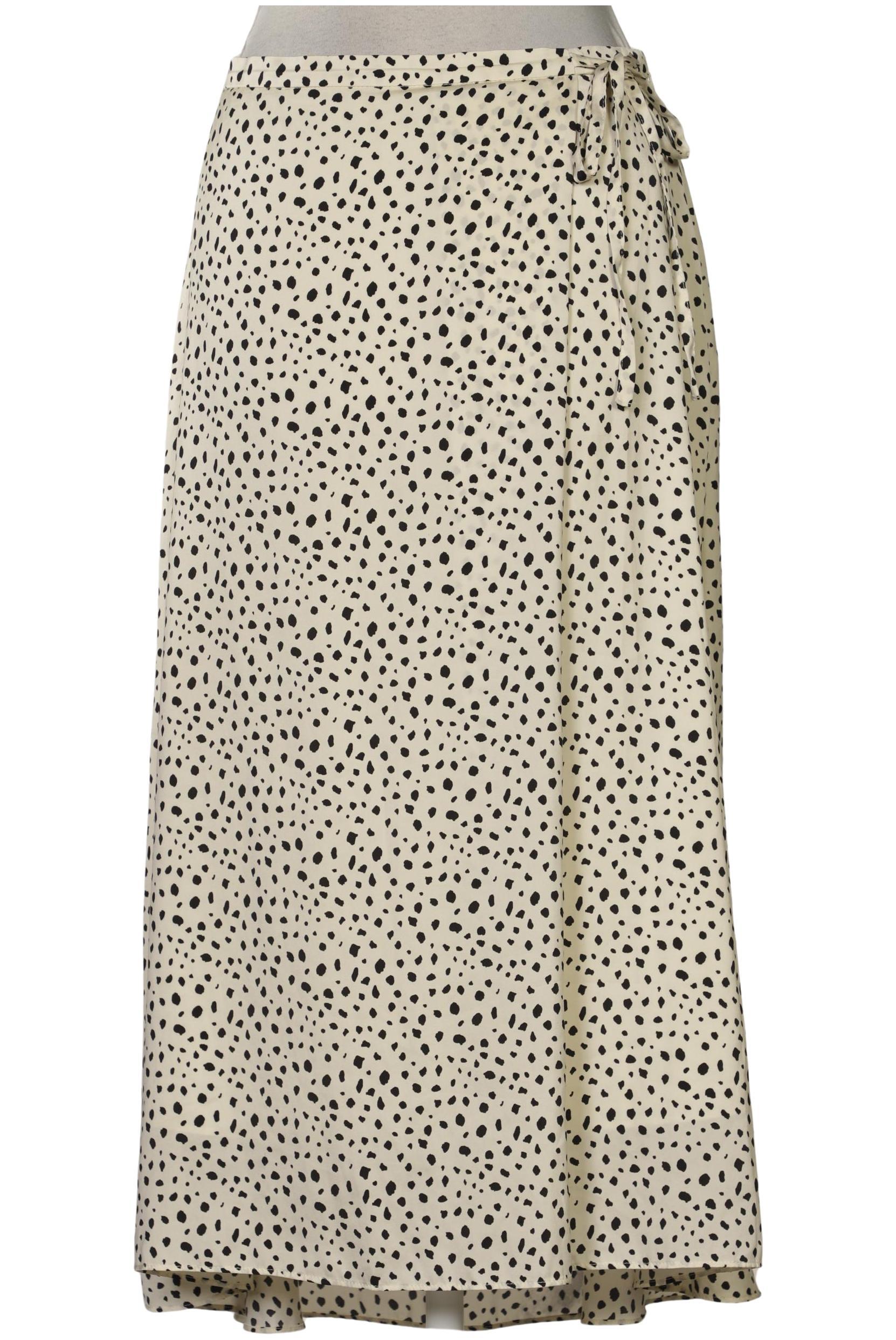 

uniqlo Damen Rock, cremeweiß, Gr. 38