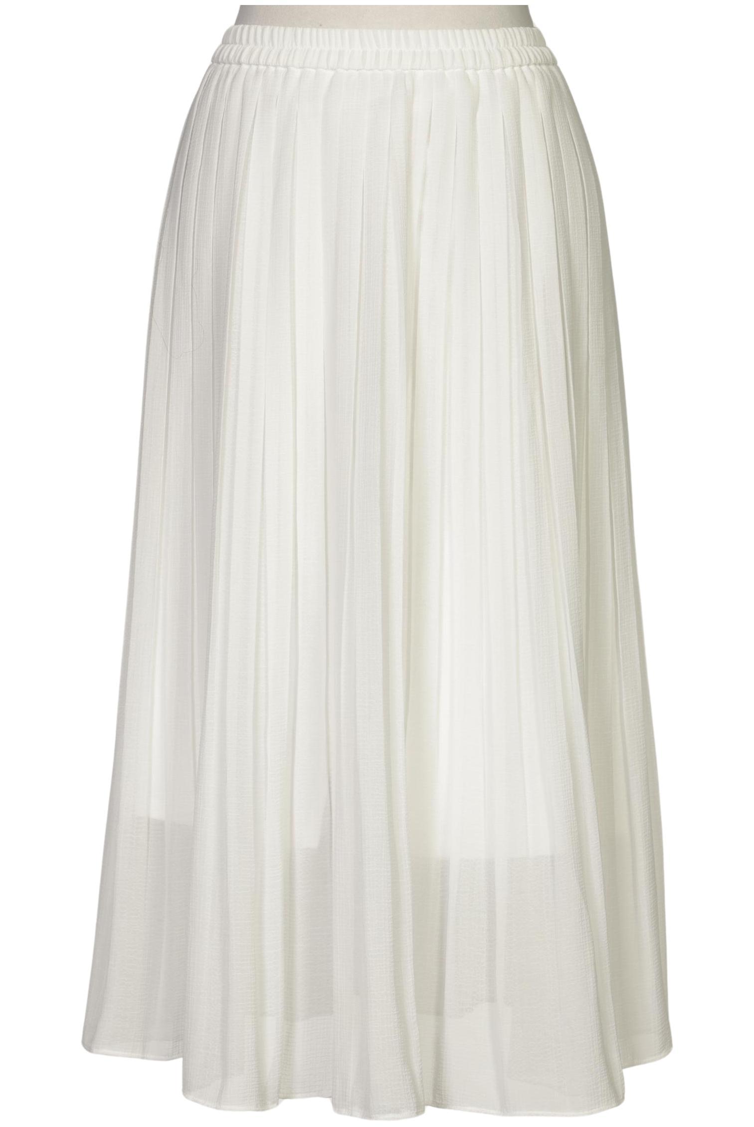 

uniqlo Damen Rock, weiß, Gr. 32