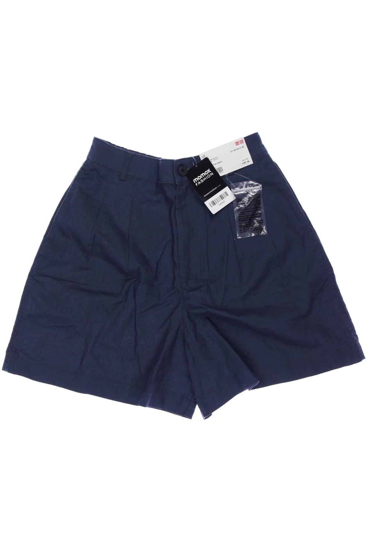 

uniqlo Damen Shorts, marineblau, Gr. 36