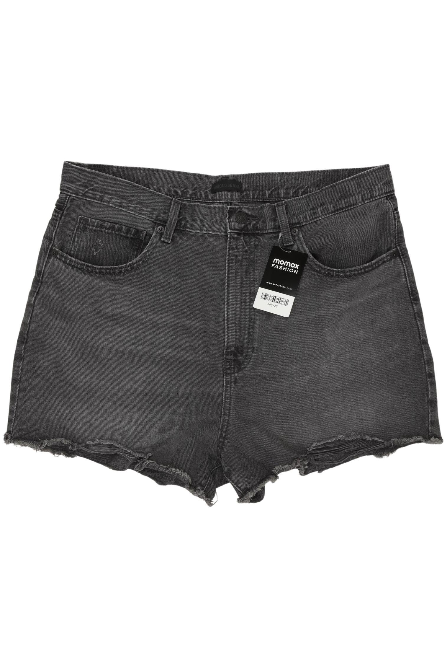 

uniqlo Damen Shorts, grau, Gr. 32
