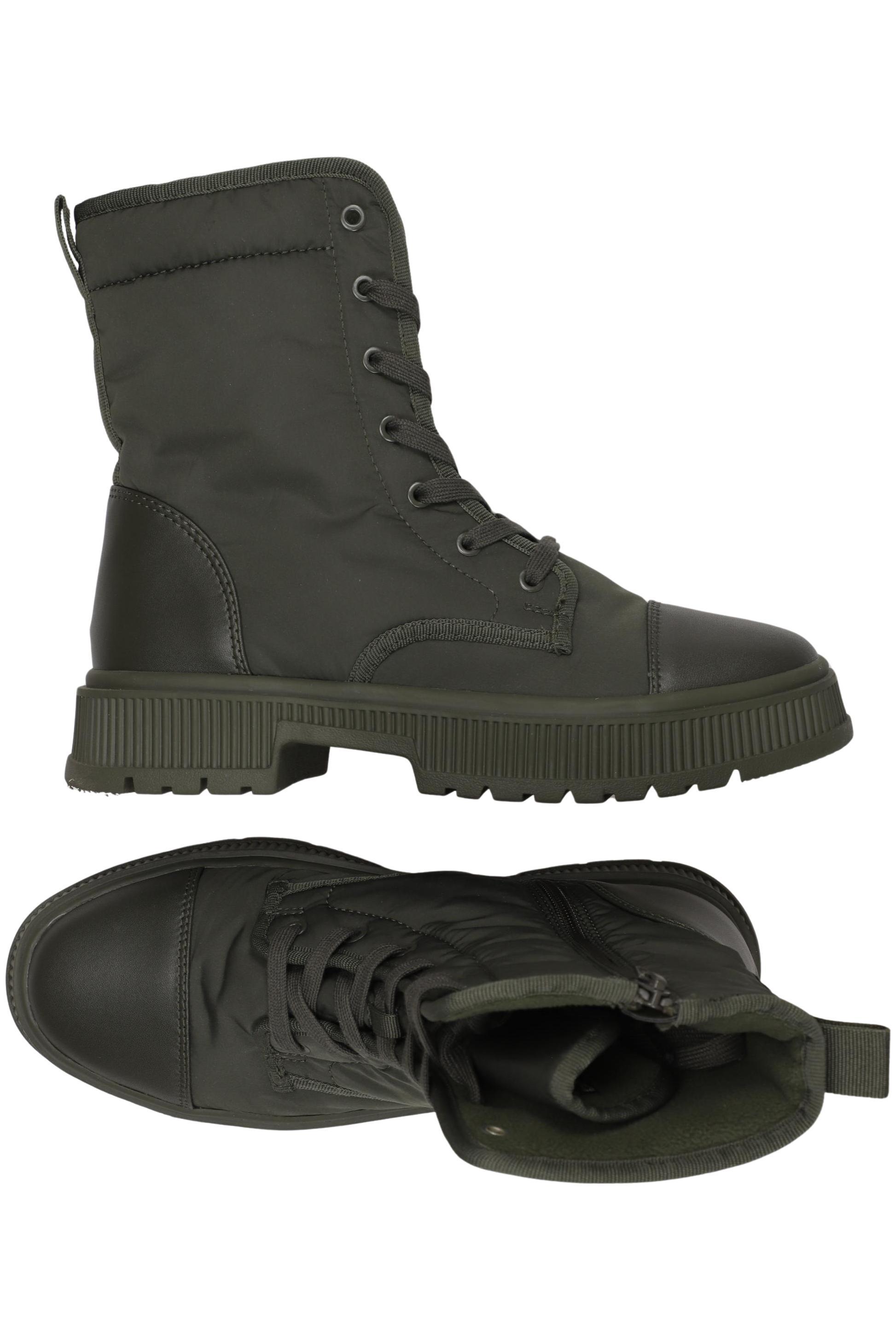 

uniqlo Damen Stiefelette, grün, Gr. 38