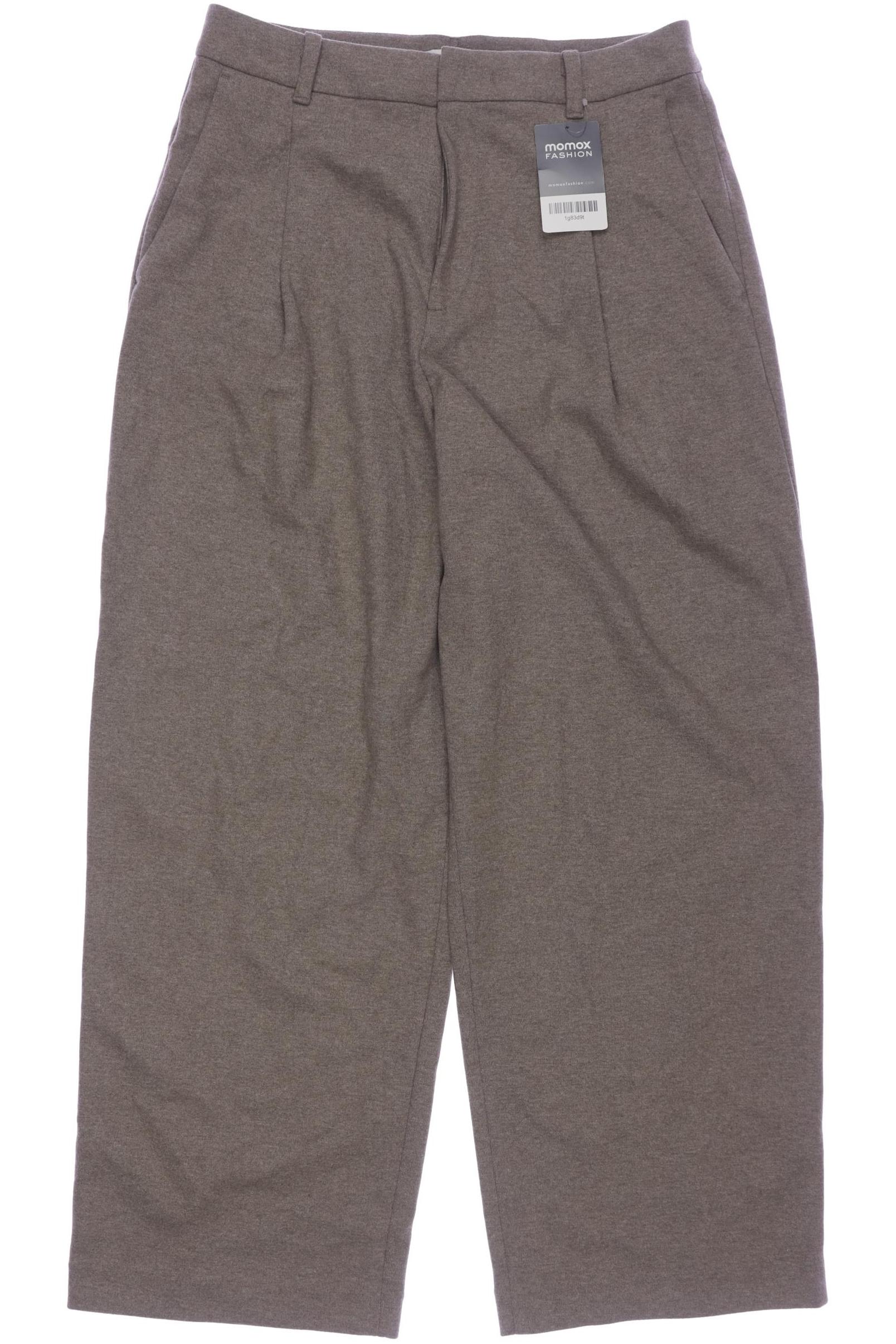 

uniqlo Damen Stoffhose, braun, Gr. 0