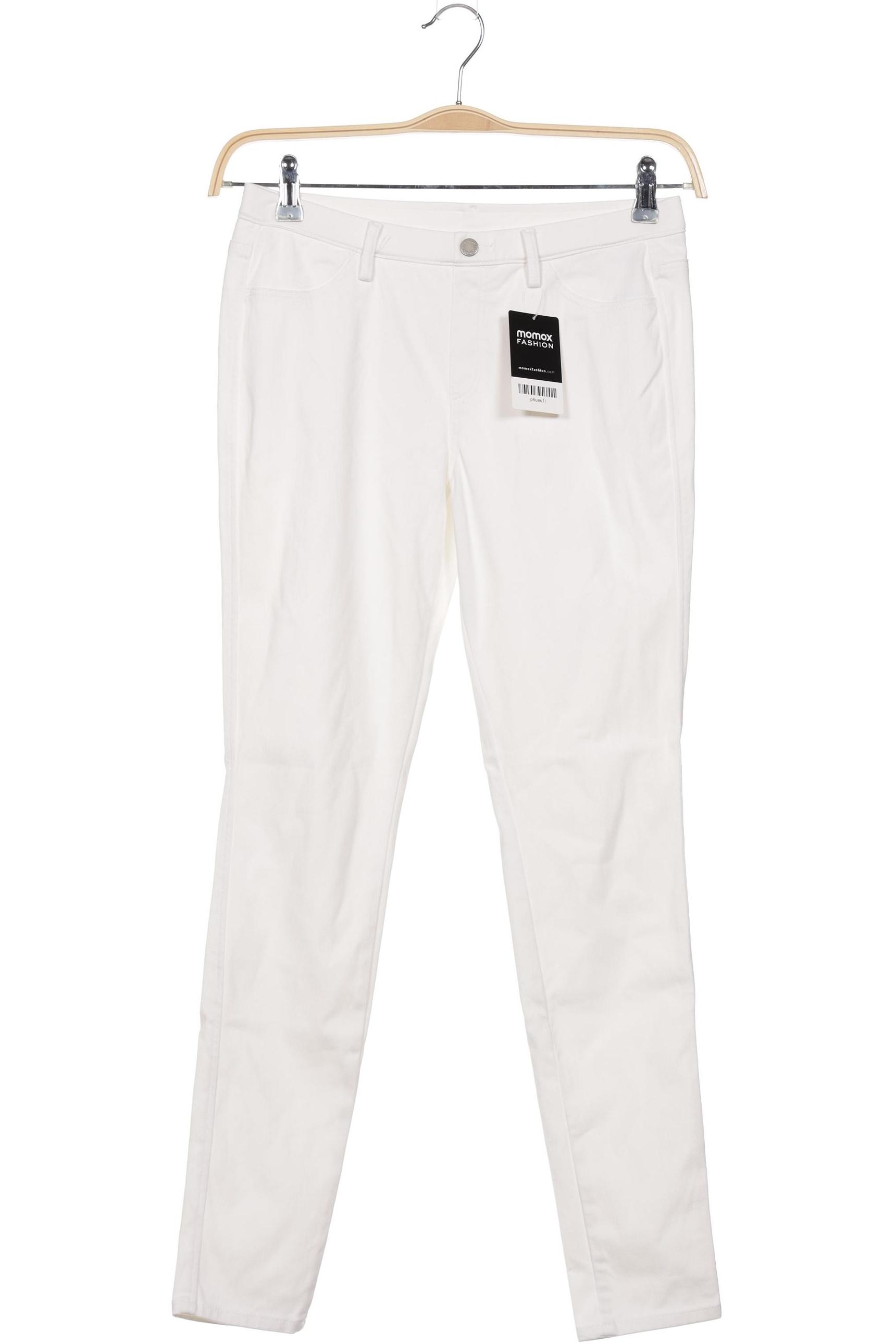 

uniqlo Damen Stoffhose, weiß, Gr. 0