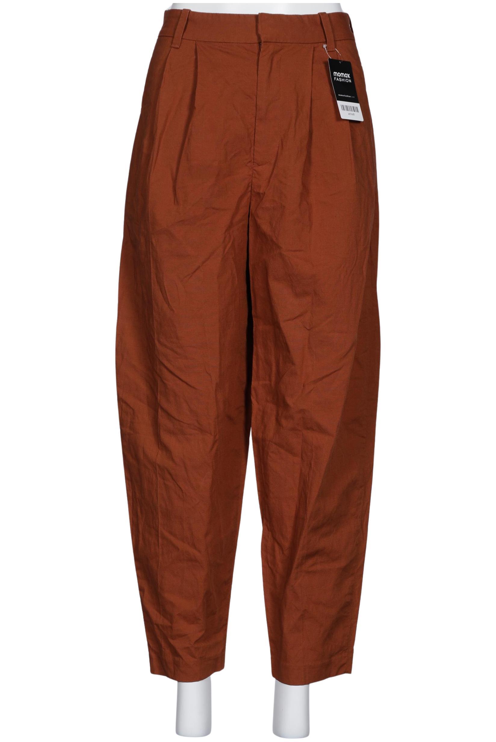 

uniqlo Damen Stoffhose, braun, Gr. 0