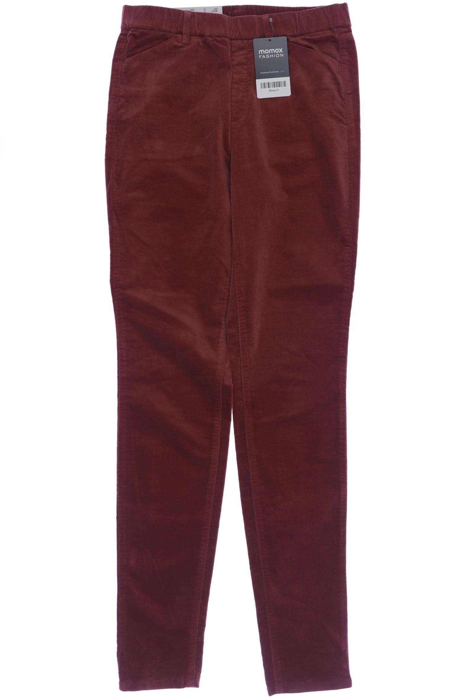 

uniqlo Damen Stoffhose, rot, Gr. 0