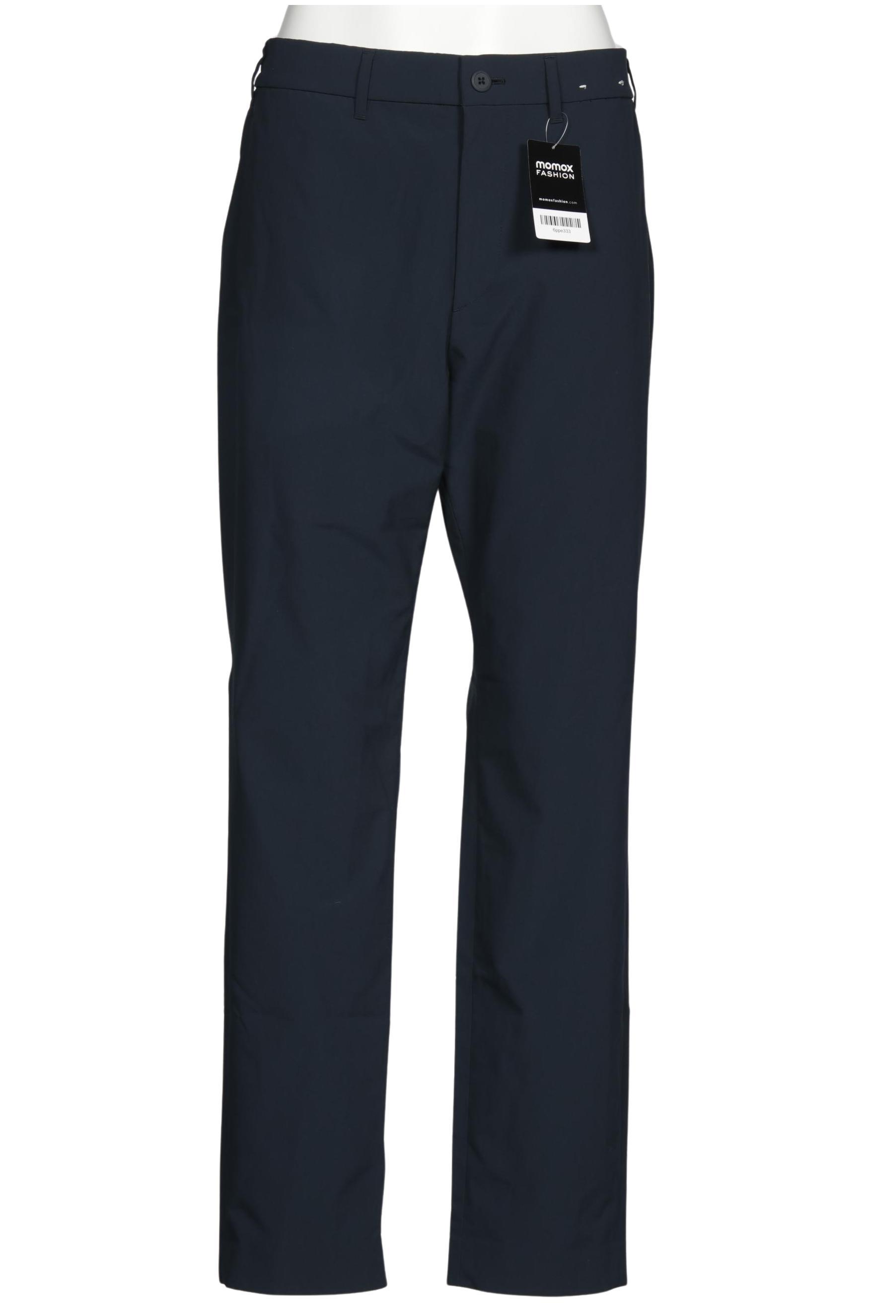 

uniqlo Damen Stoffhose, marineblau, Gr. 30